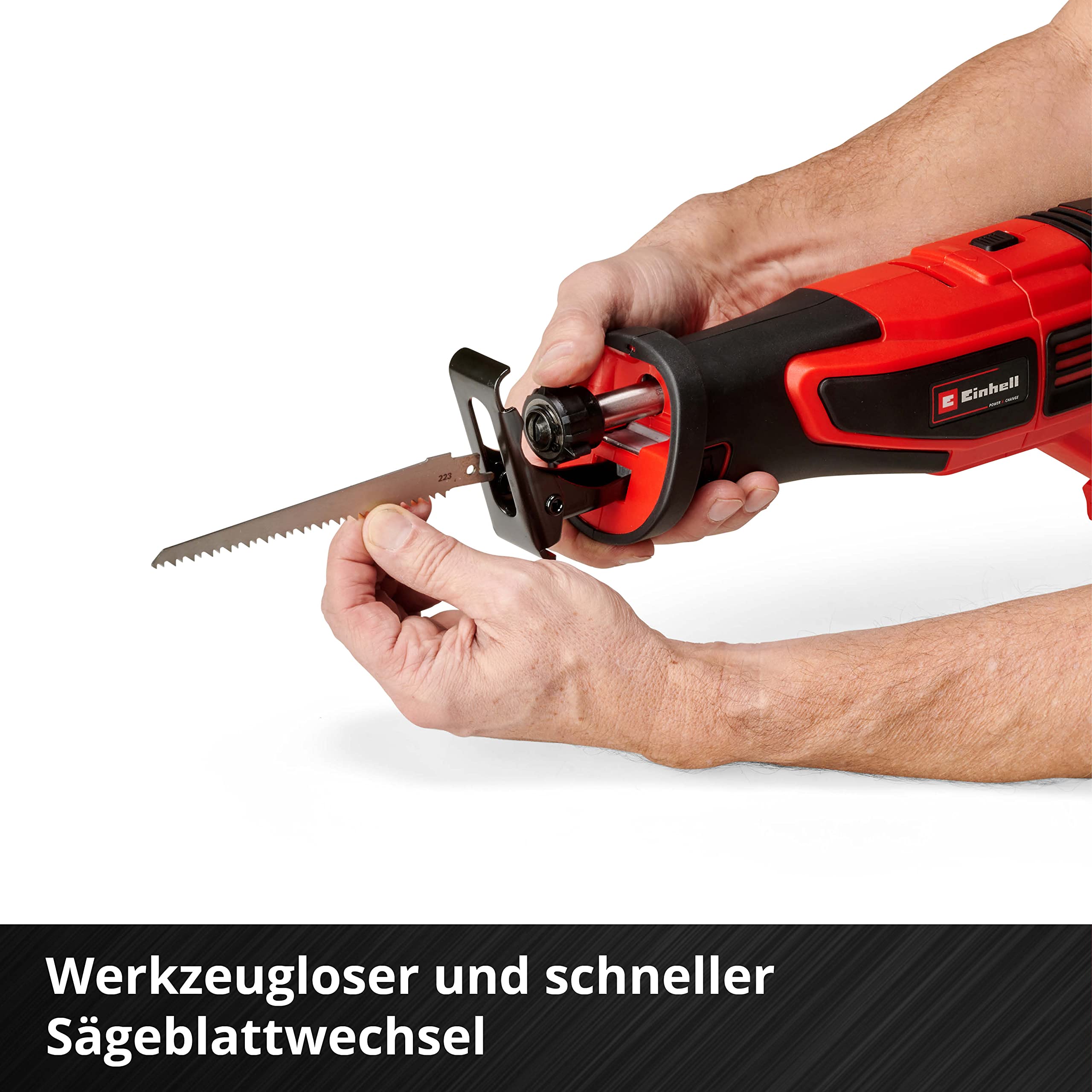 Einhell TP-AP 18/28 Li BL-Solo Cordless Brushless Universal Saw - 18V Power X-Change System, 28mm Cutting Depth, 2500 RPM, 20cm Wood Cutting Capacity, Rotatable Handle (Battery Not Included) - Perfect for DIY Projects, Woodworking, and Home Renovations
