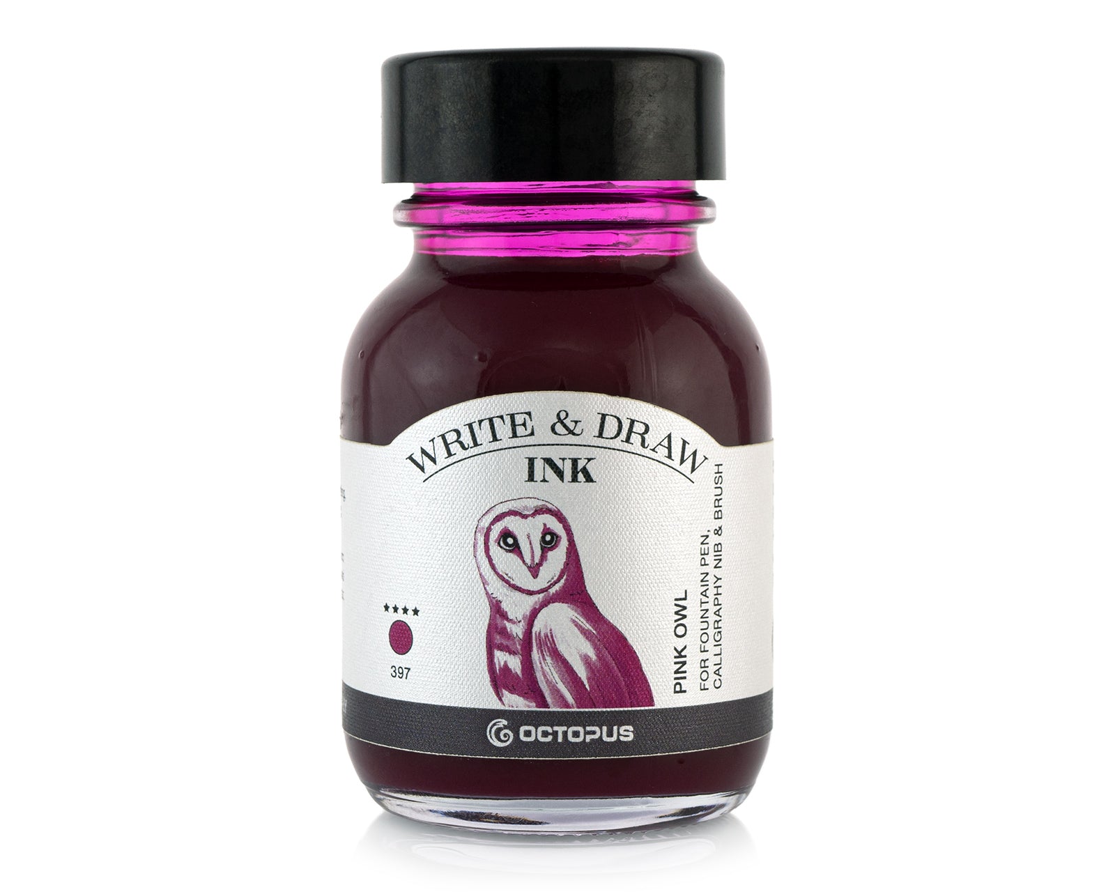 Octopus Ink for Writing & Drawing - 50ml Bottle - Perfect for Calligraphy, Art Projects, and DIY Crafts