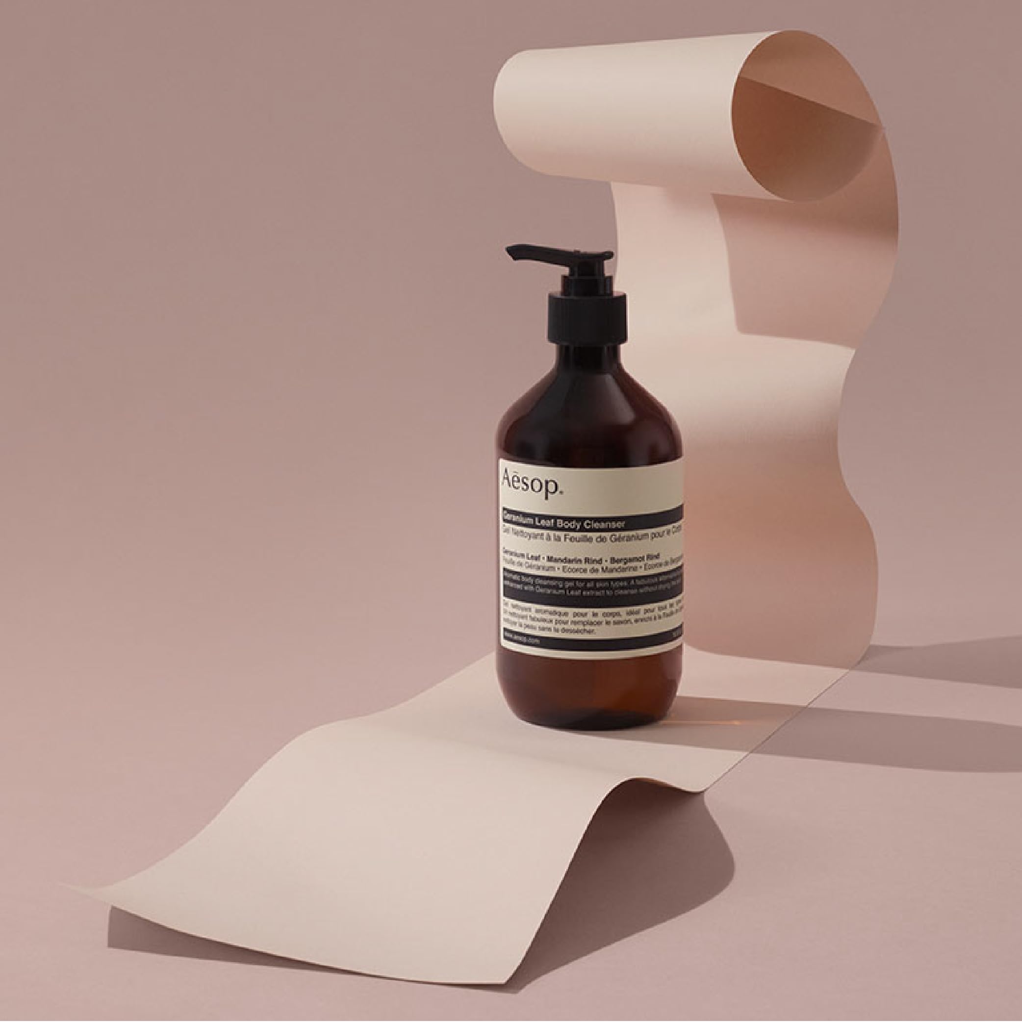 Aesop Reverence Aromatique Hand Wash & Geranium Leaf Body Cleanser - 500mL/16.67oz | Paraben-Free, Cruelty-Free & Vegan | Luxury Hand & Body Wash for Spa, Bathroom & Home Use