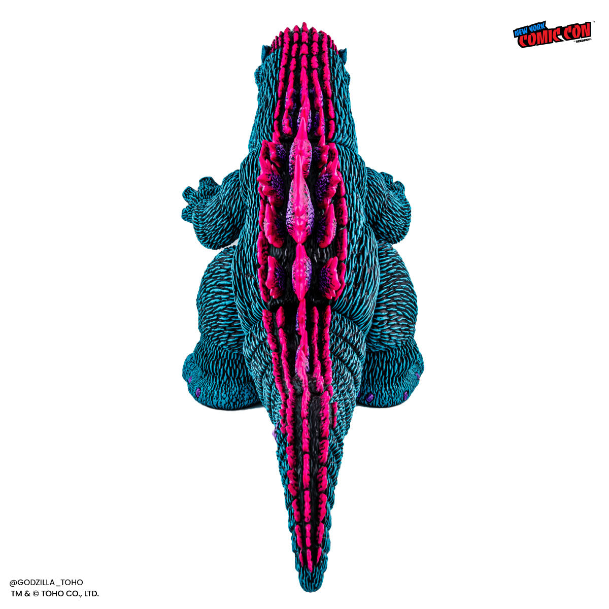 Godzilla Designer Vinyl Figure by James Groman - Psychedelic Variant Collectible Toy | Perfect for Anime Fans, Pop Culture Collectors & Home Office Decor