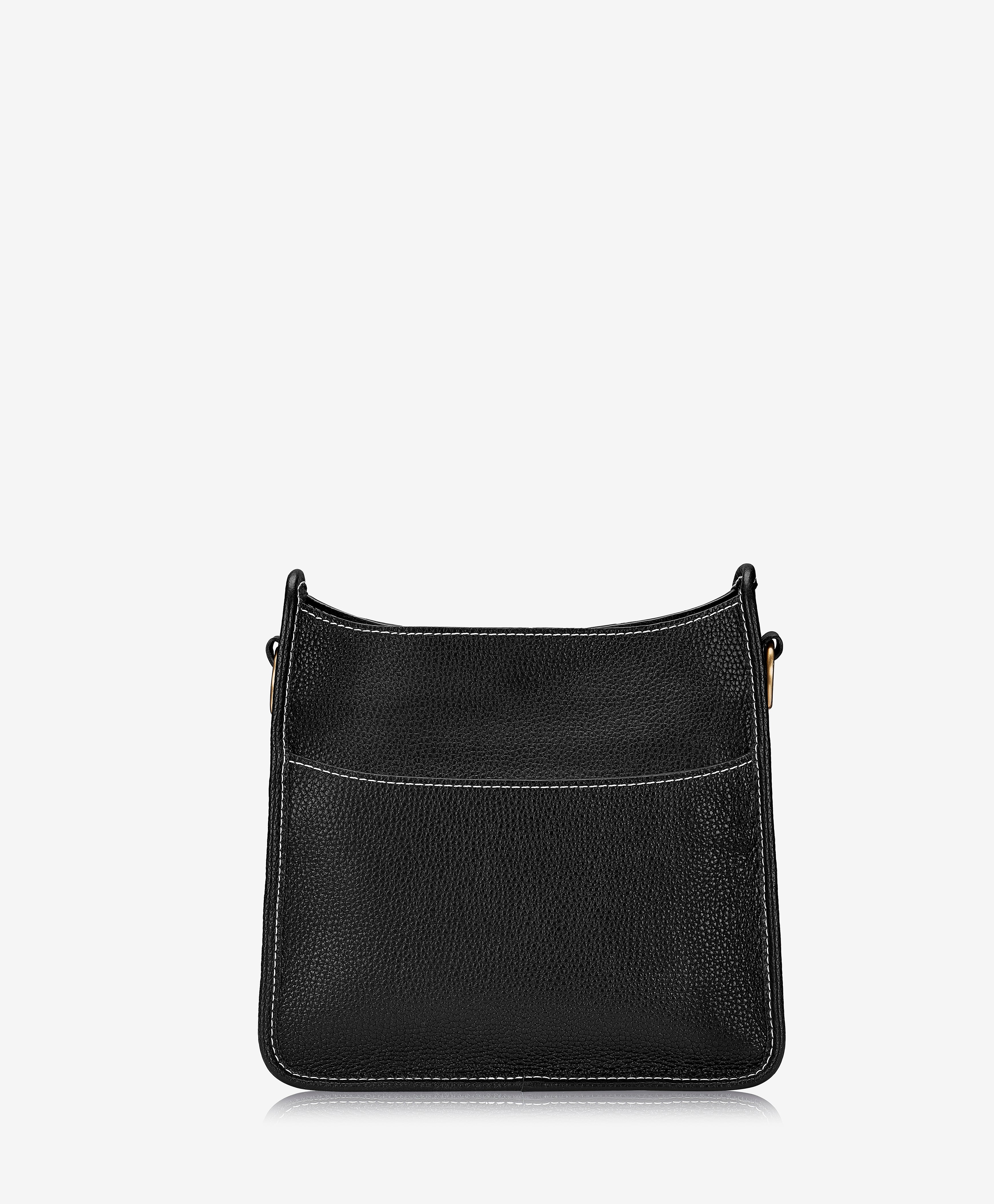 Elle Crossbody Bag - Black Pebble Grain Leather Purse for Women | Stylish & Durable Handbag for Work, Travel & Everyday Use
