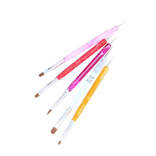 Professional Nail Art Brush Set - Nylon & Wool Tip Nail Painting Tools for Salon & Home Manicure | Perfect for Nail Design, Gel Polish Application & DIY Nail Art