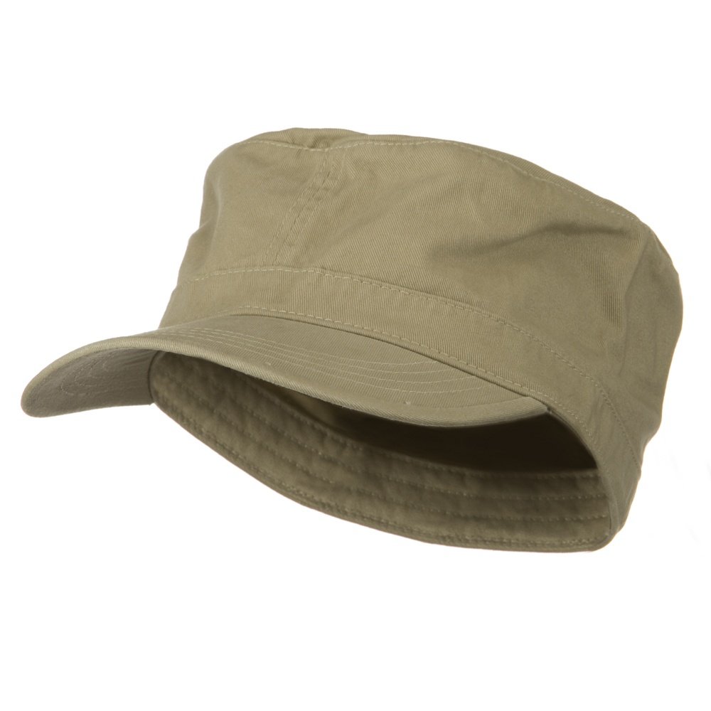 Military Cotton Fitted Cap - Adjustable Army Style Hat for Men & Women - Perfect for Outdoor Activities, Hiking, and Casual Wear