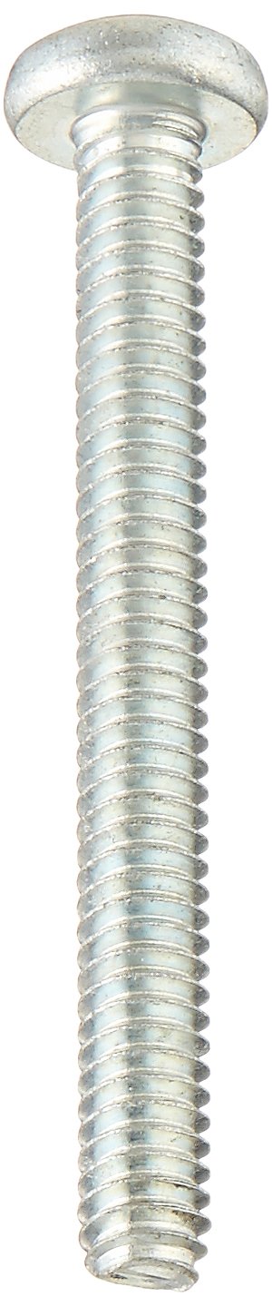 Small Parts 0824RTP Zinc Plated Steel Thread Rolling Screw for Metal, #8-32 Thread Size, 1-1/2