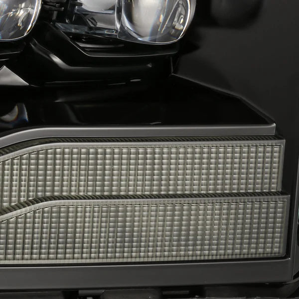 06-08 Dodge Ram NOVA Series LED Projector Headlights - Alpha Black - High Performance Replacement Headlights for Off-Road & Night Driving