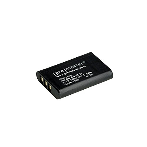 Original Nikon EN-EL11 Replacement Li-ion Battery for D3100, D3200, D5100, D5200 DSLR Cameras - High Capacity & Long Lasting Power for Photography & Travel