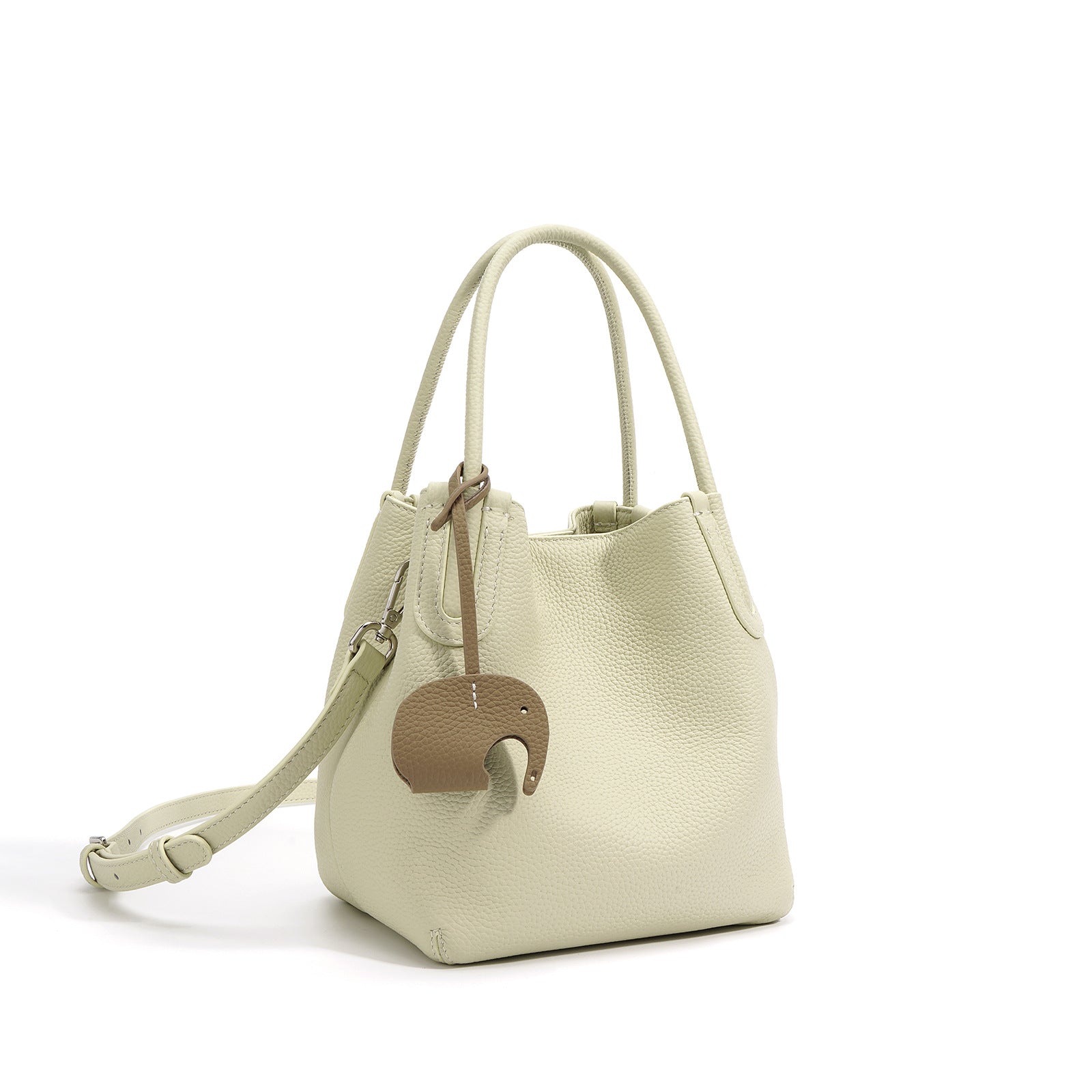 Mini Leather Bucket Bag for Women - Stylish Crossbody Purse with Adjustable Strap - Perfect for Travel, Shopping & Everyday Use