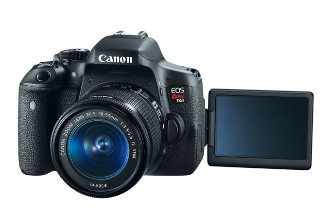 Canon EOS Rebel T6i DSLR Camera with 18-55mm STM Lens Kit - Perfect for Travel Photography, Vlogging & Beginners