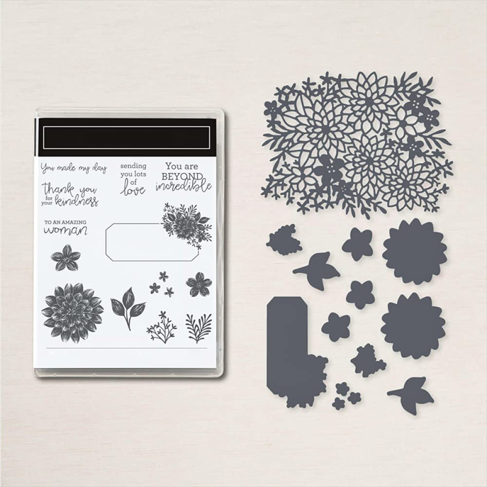 Sunflower Metal Cutting Dies & Clear Rubber Stamps Set for DIY Card Making, Scrapbooking, Paper Crafts - Floral Leaves Die Cuts, Punch Templates, Stamping Molds - Perfect for Handmade Greeting Cards, Wedding Invitations, and Home Decor Projects