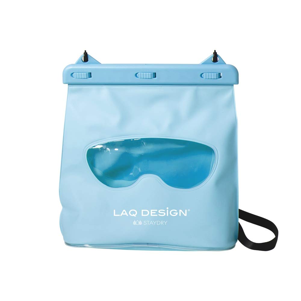 LAQ DESIGN Waterproof Dry Bag with Shoulder Strap - Kayaking, Beach, Boating & Outdoor Adventure Gear - Secure Closure Keeps Valuables Dry - Perfect for Swimming, Camping & Travel Accessories