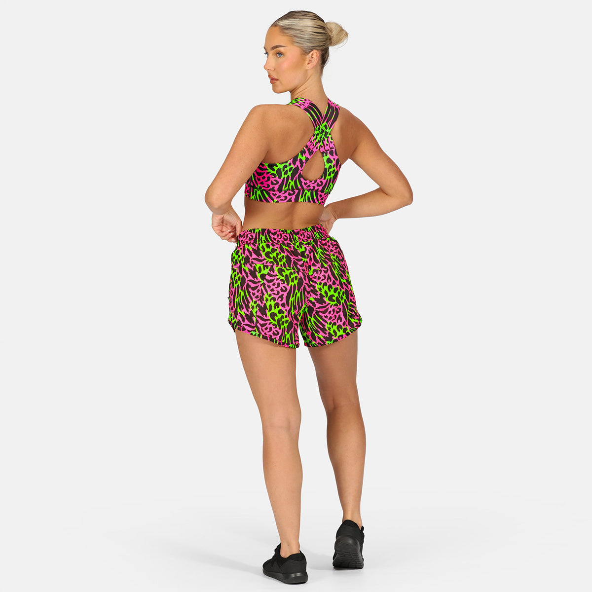 Feline Fusion Women's Loose Fit Workout Shorts - Breathable Yoga Running Gym Athletic Shorts for Women - Perfect for Yoga, Running, Gym & Lounge Wear