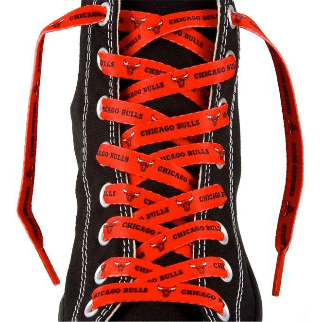 Chicago Bulls NBA Shoelaces - 1 Pair Pack | Durable & Stylish Basketball Laces for Sneakers & Athletic Shoes | Perfect for Fans, Players & Collectors
