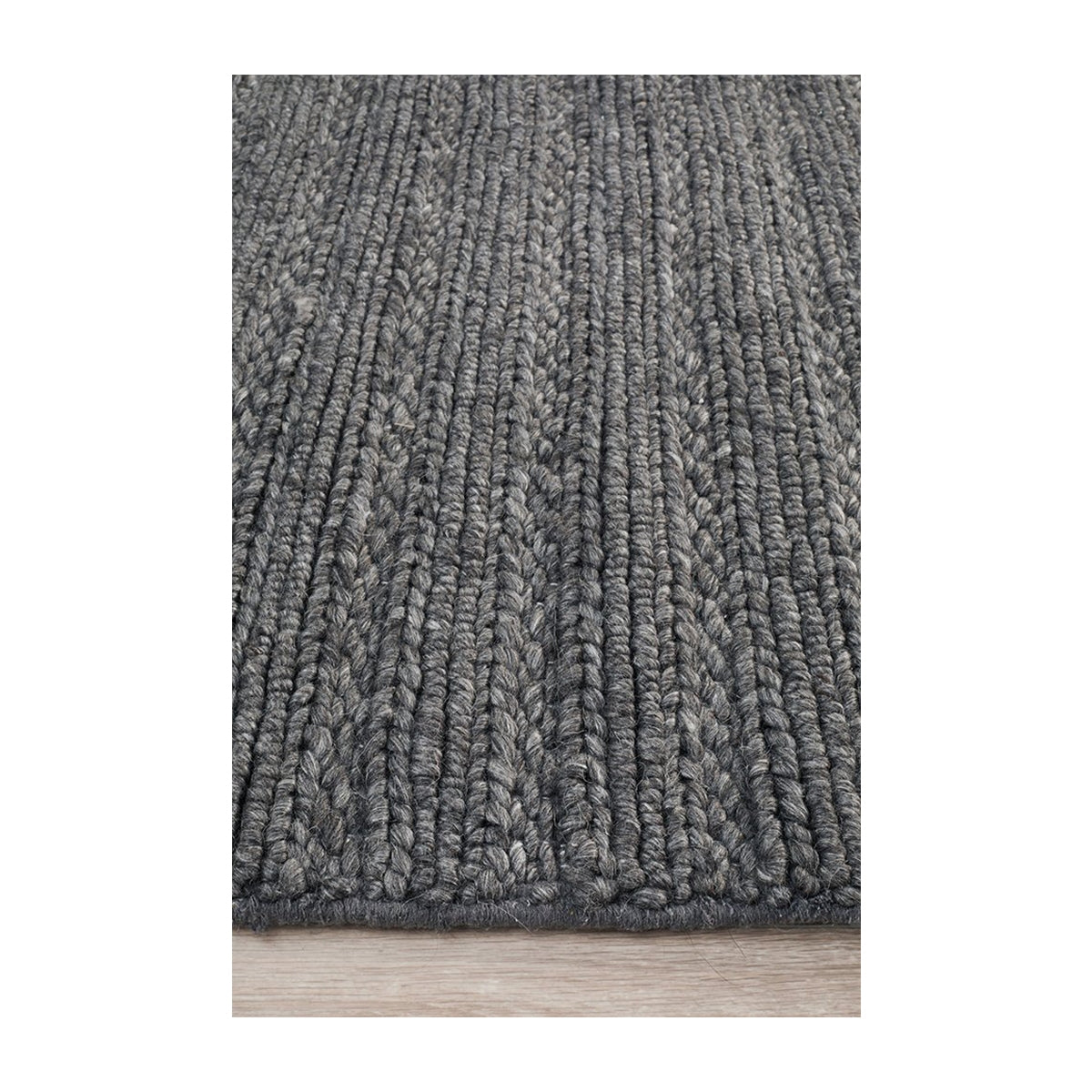 Premium Harvest 801 Rug in Charcoal Gray – Soft & Durable Indoor/Outdoor Area Rug for Living Room, Bedroom, Patio, and Office Decor