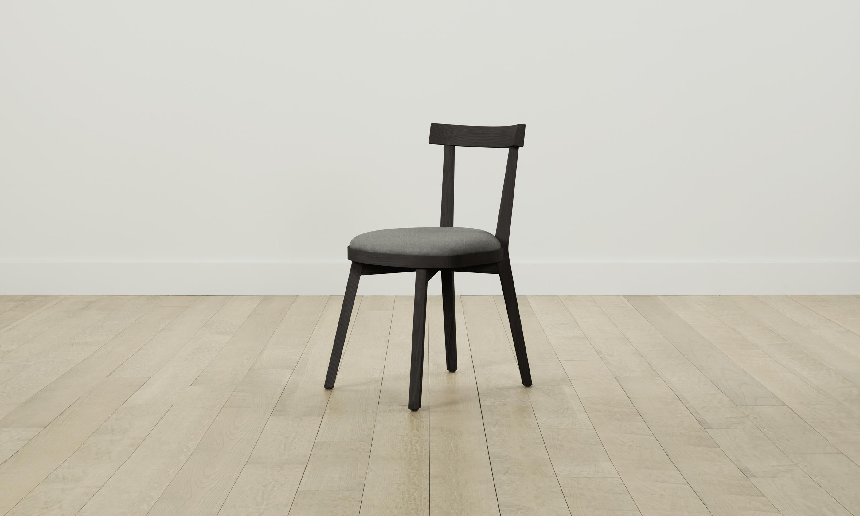 Allen Dining Chair - Modern Merino Granite Upholstered Seat - Perfect for Kitchen, Dining Room & Office Spaces