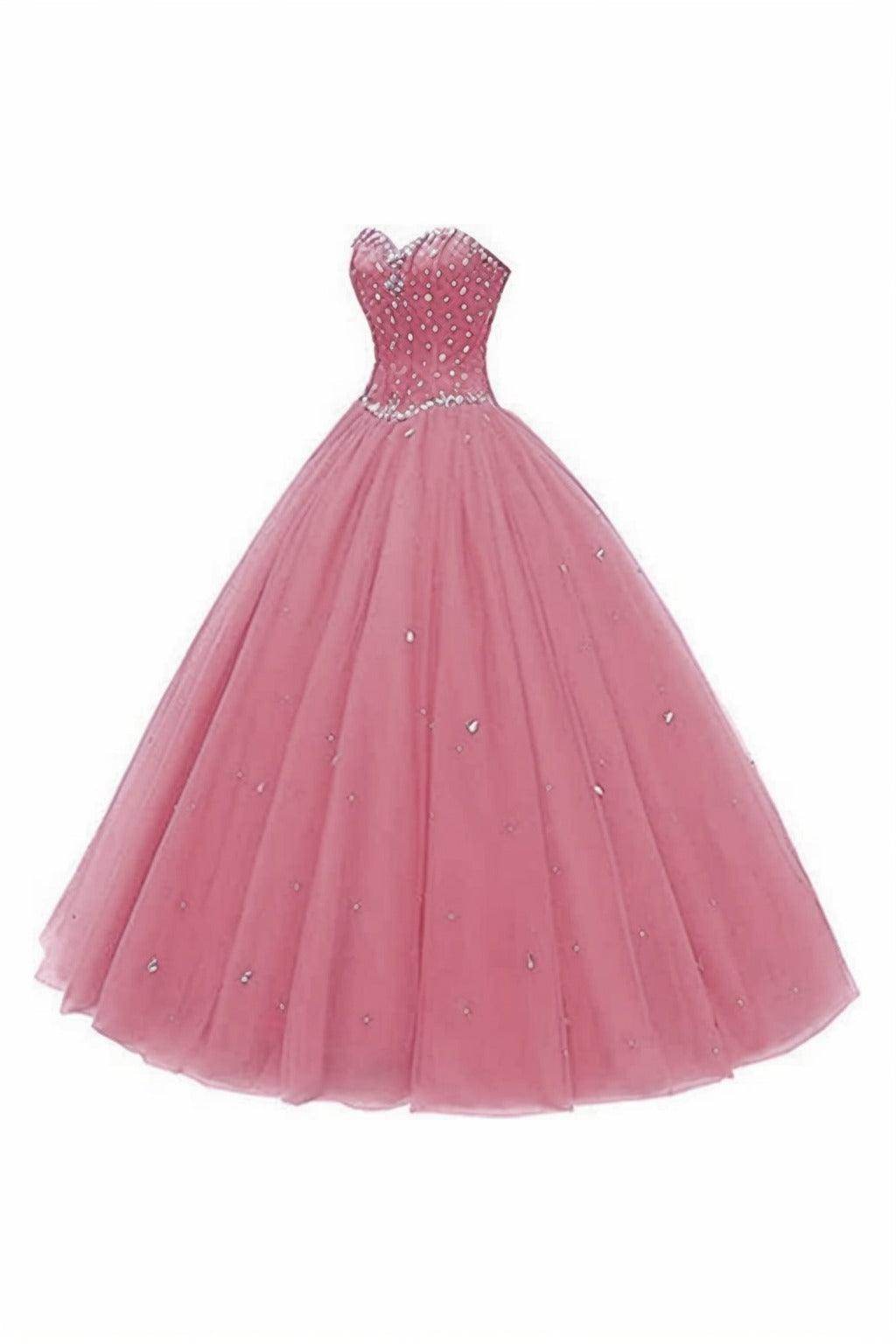 Elegant Princess Floor-Length Tulle Prom Dress CS0425 | Perfect for Homecoming, Ball & Formal Events
