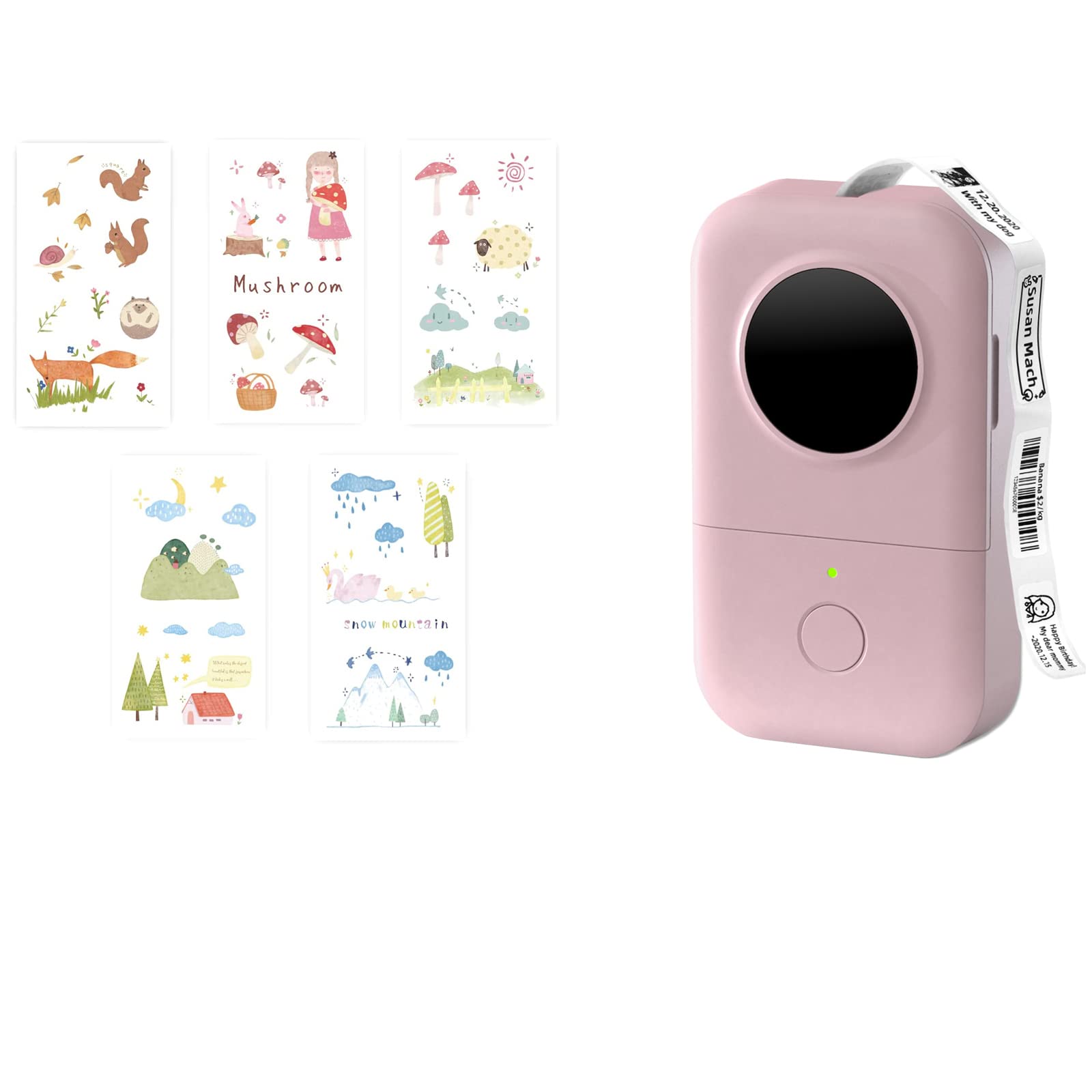 Memoking D30 Thermal Label Printer - Wireless Bluetooth Sticker Maker for Shipping, Packaging & Organization | Perfect for Amazon FBA, eBay, USPS & Home Office Use
