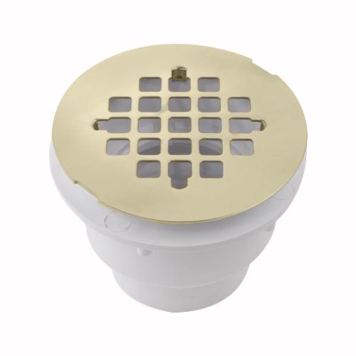Jaclo 86562-SN Satin Nickel Shower Drain for Shower Stall - Durable Bathroom Drain Cover for Tile Floors, Perfect for Home Renovation & Bathroom Remodeling Projects