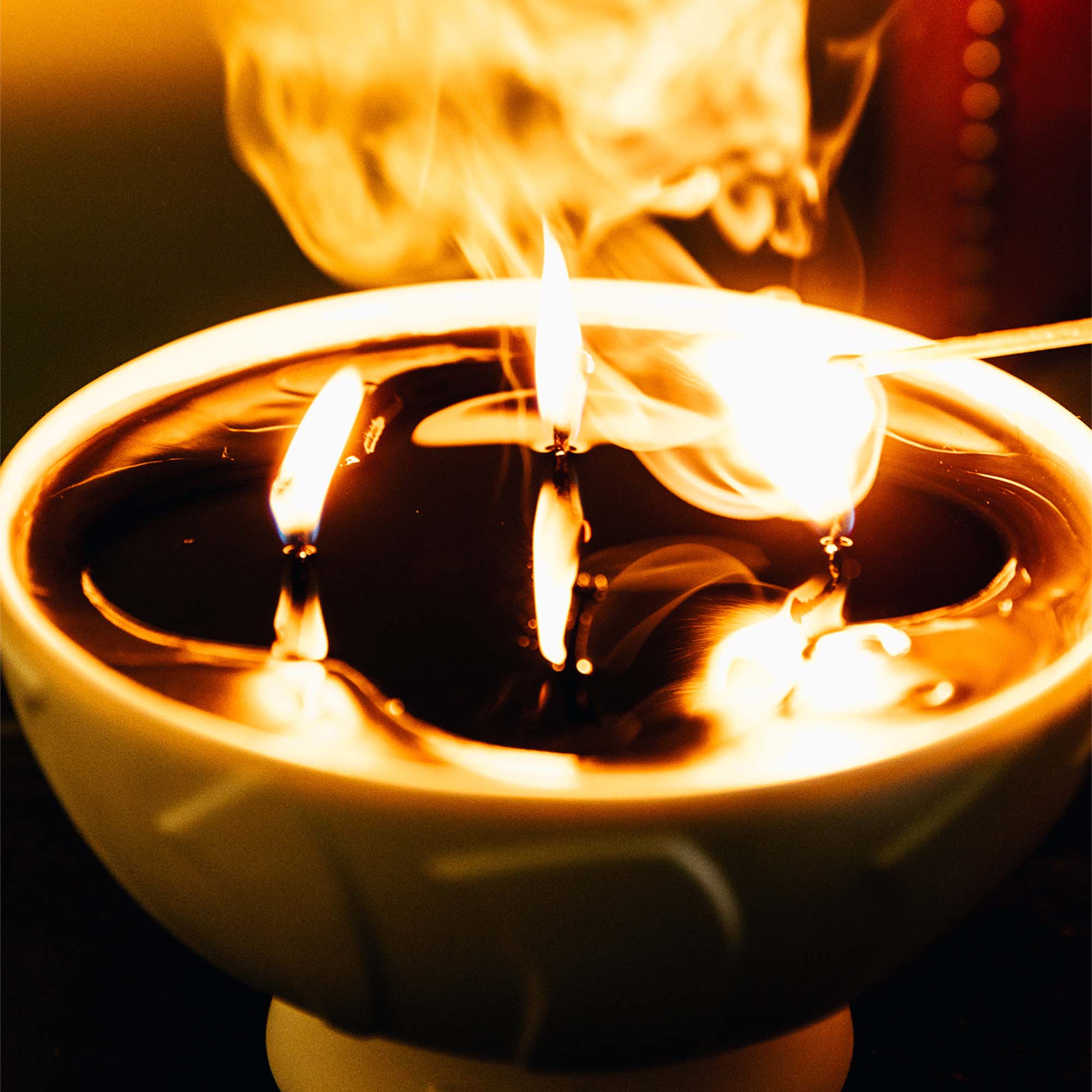 Large Ember Scented Candle - 16oz Soy Wax Jar Candle with 60+ Hour Burn Time | Perfect for Home Decor, Relaxation & Romantic Ambiance