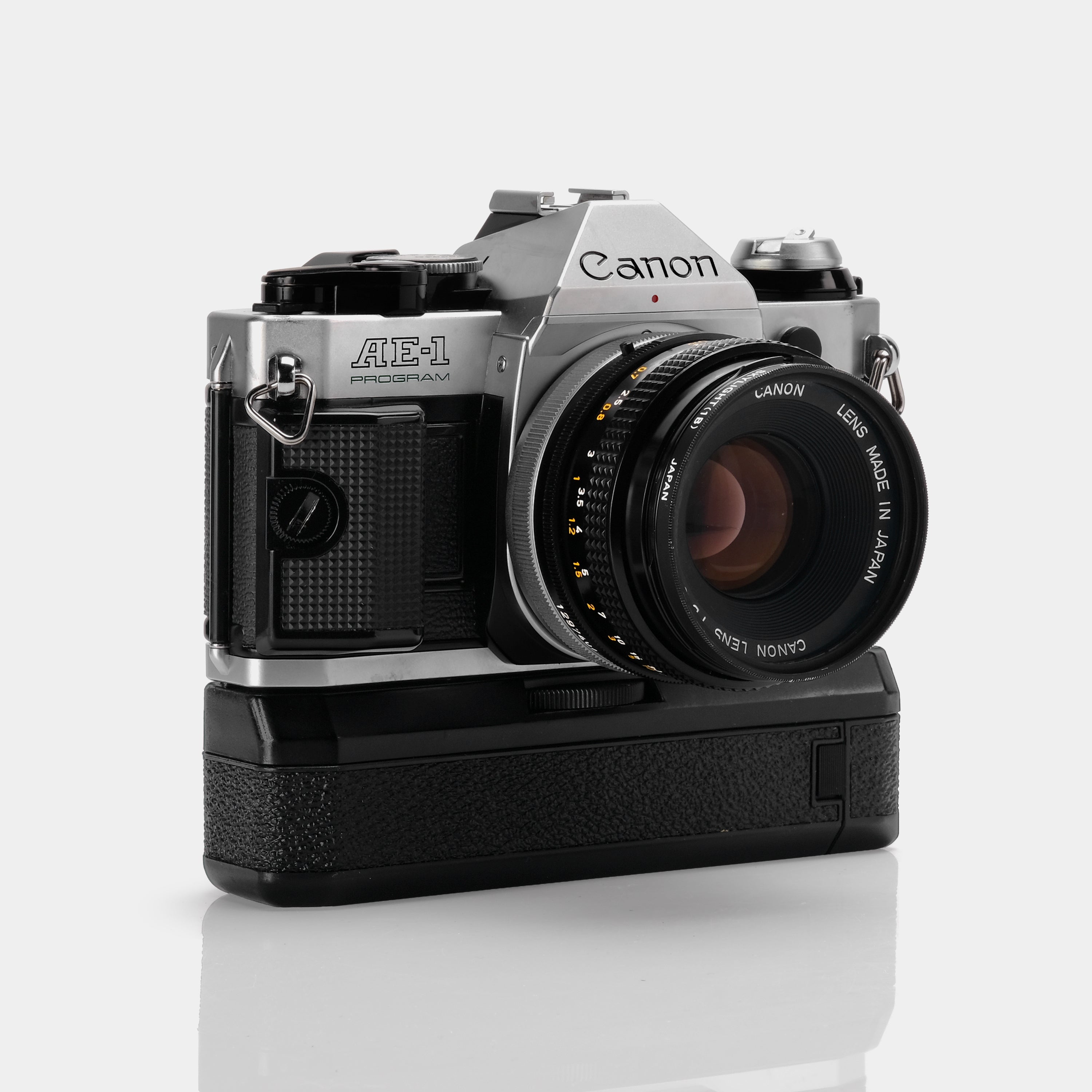 Canon AE-1 Program SLR 35mm Film Camera with 50mm Lens - Vintage 35mm Film Camera for Photography Enthusiasts - Perfect for Street Photography, Travel & Film Photography Projects