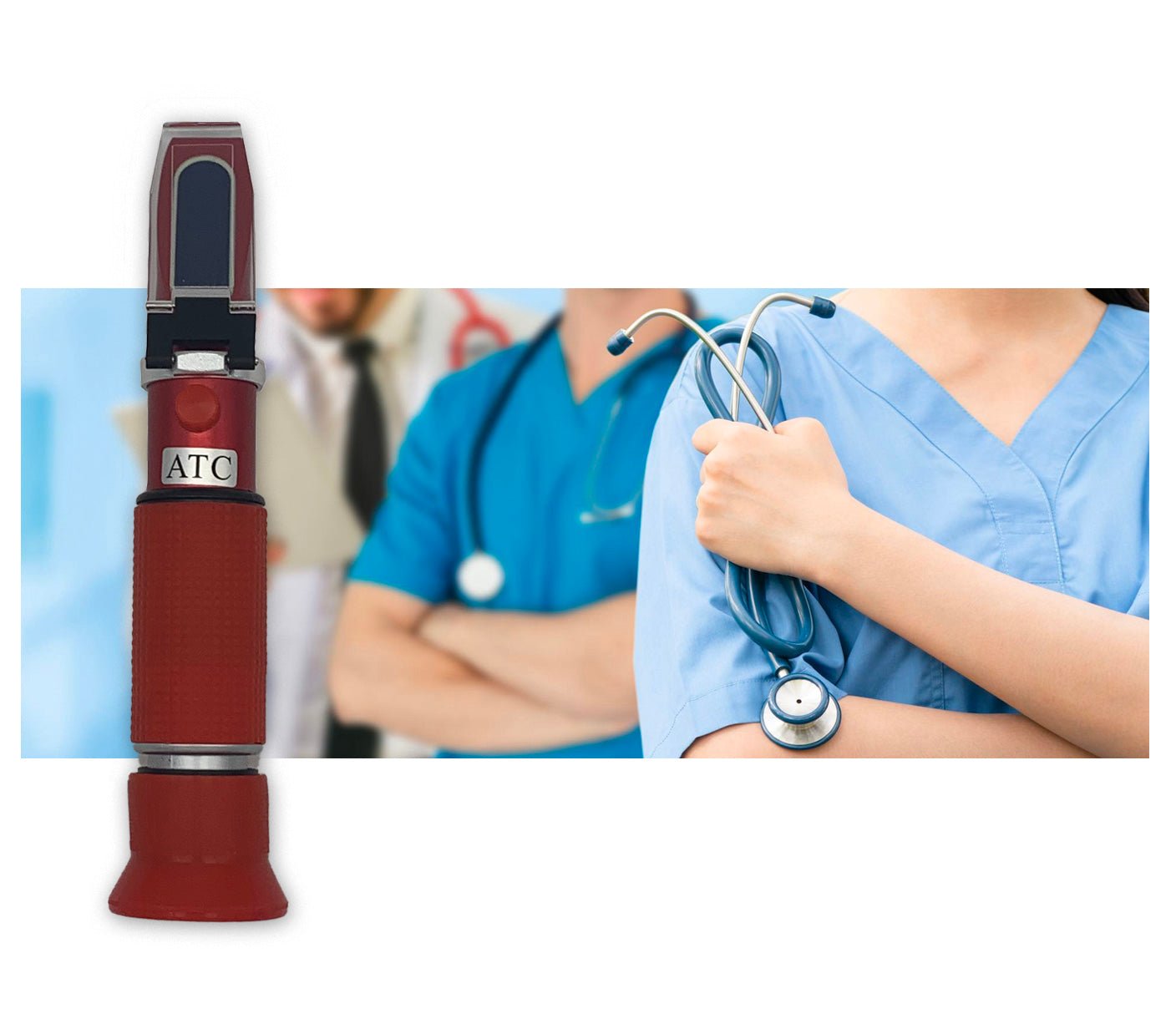 Professional Digital Refractometer with Automatic Temperature Compensation (ATC) - Perfect for Honey, Wine, Beer & Maple Syrup Brix Testing in Brewing, Winemaking & Food Production
