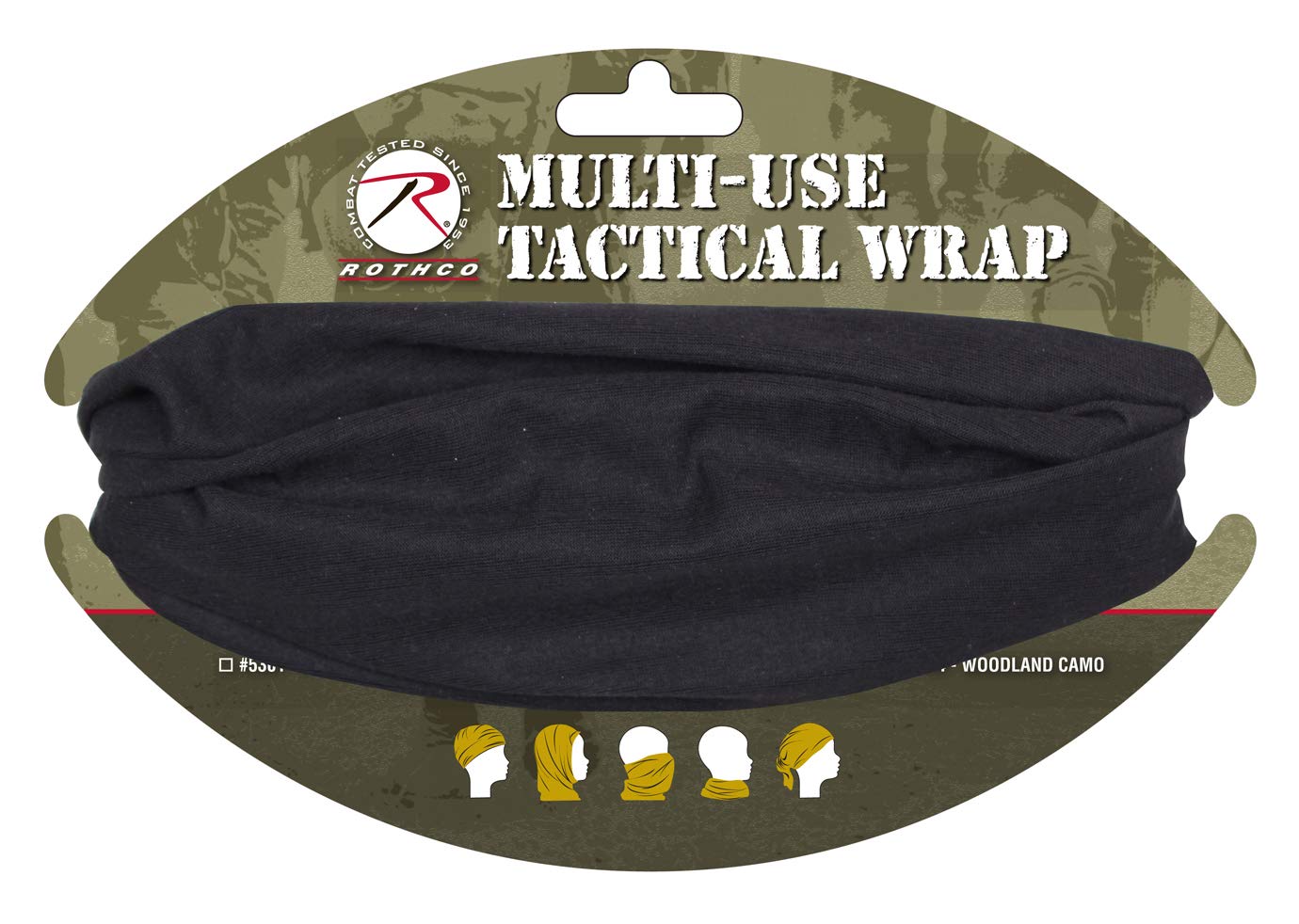 Rothco Multi-Purpose Tactical Wrap - Durable Military-Grade Utility Wrap for Outdoor, Survival, and Everyday Use - Perfect for Camping, Hiking, First Aid, and Gear Protection