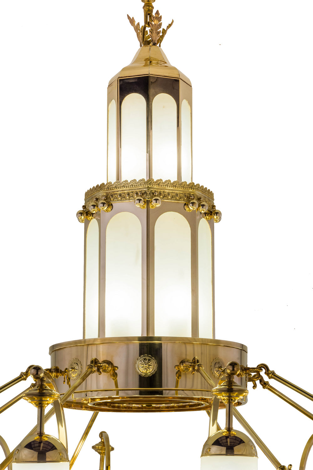 42-Light Crystal Chandelier for Dining Room - Modern Elegant Ceiling Light Fixture with LED Bulbs, Perfect for Home Decor, Wedding Venues and Restaurants