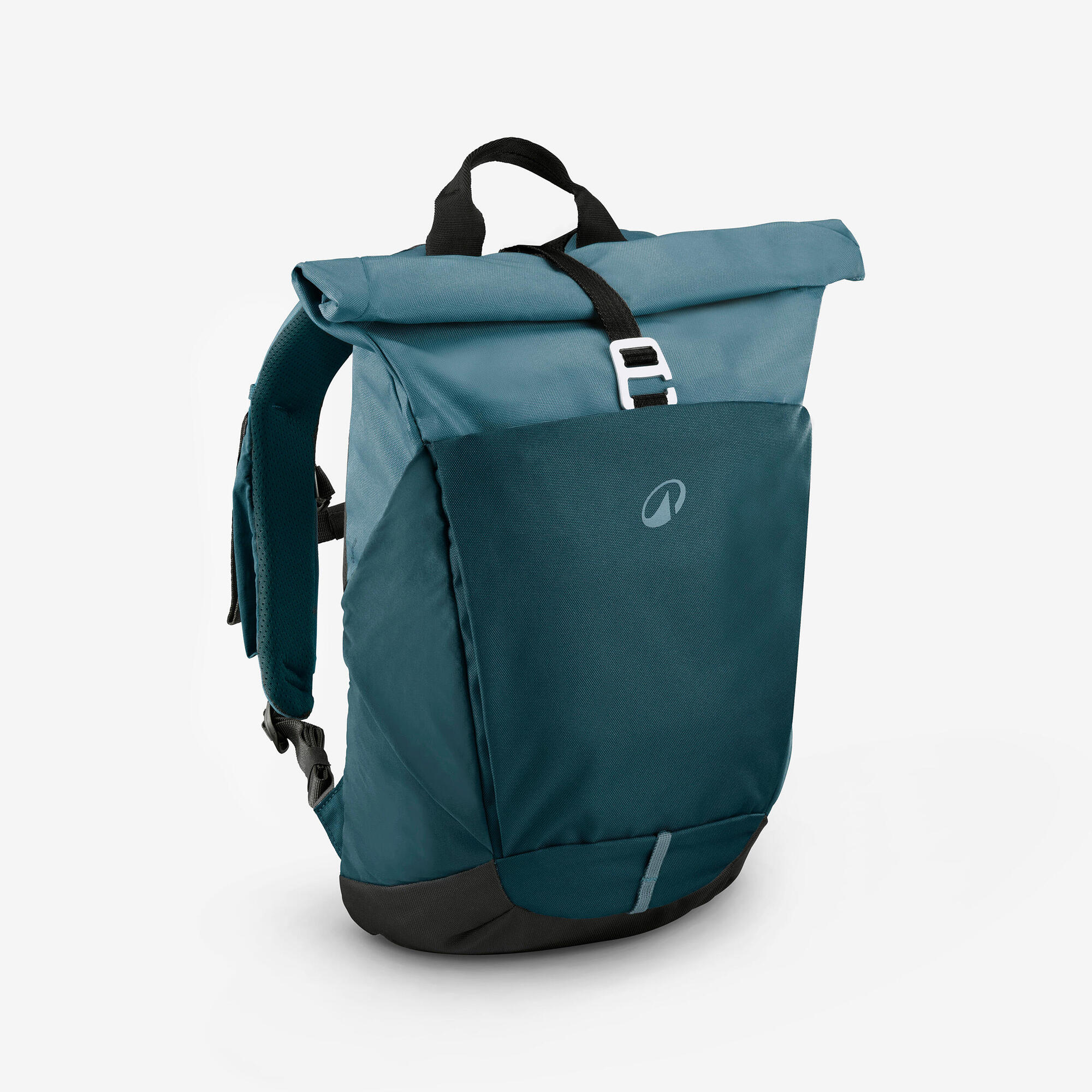 Quechua NH500 Escape 16L+4 Rolltop Hiking Backpack - Lightweight Water-Resistant Daypack for Outdoor Adventures, Camping & Travel