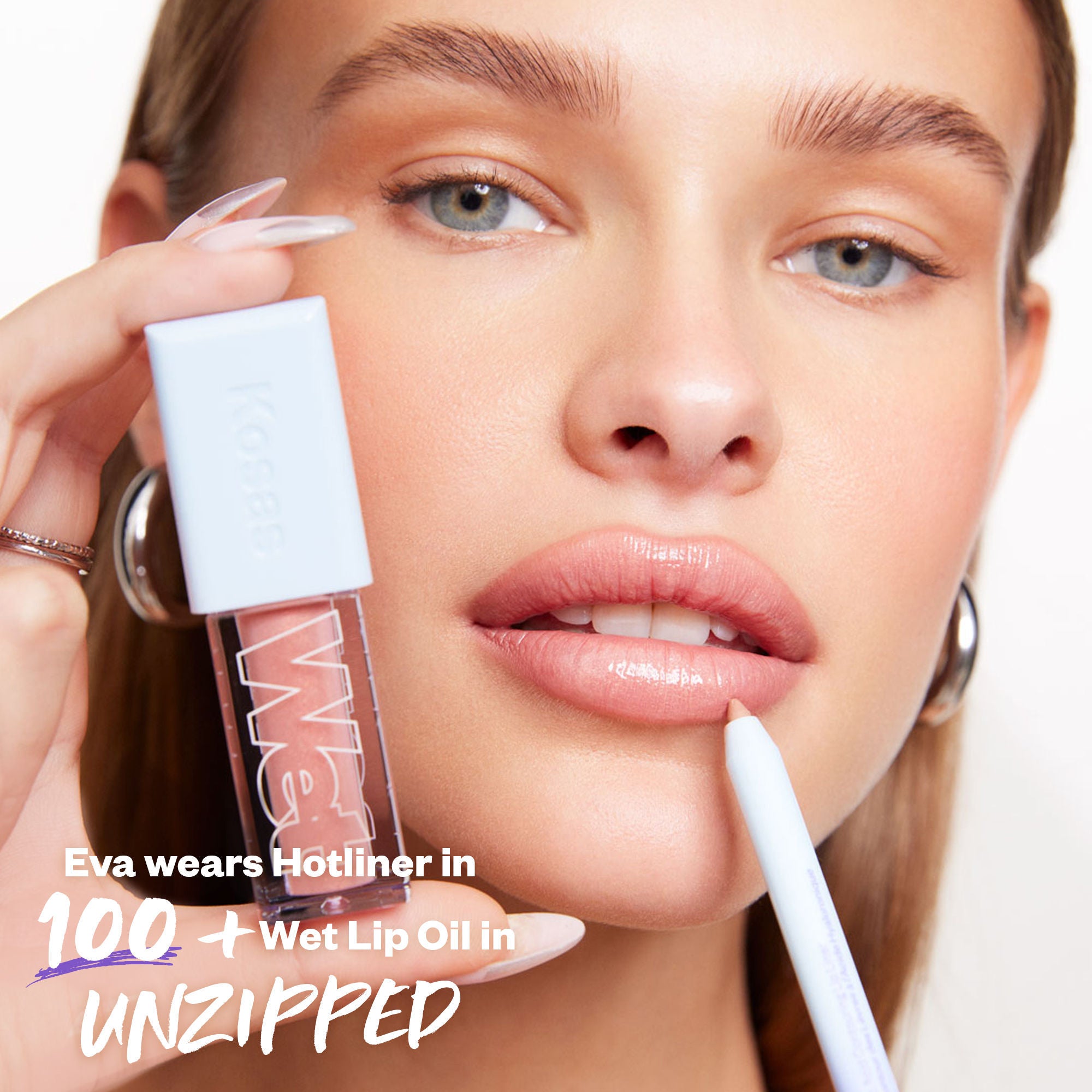 Hotliner Hyaluronic Acid Contouring Lip Liner - Long Lasting Waterproof Lip Pencil for Plump Lips | Perfect for Everyday Wear, Date Night & Special Occasions