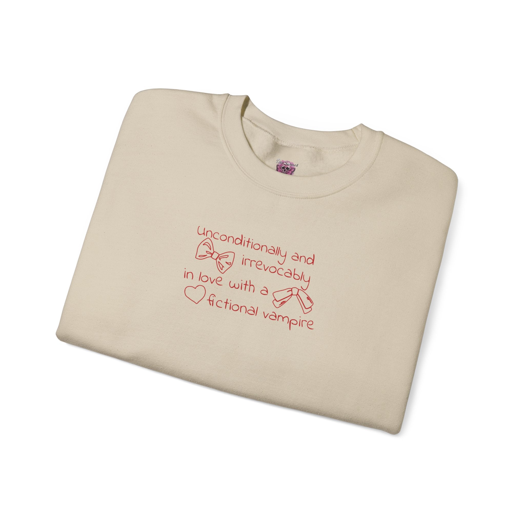 Fictional Vampire Crew T-Shirt - Trendy Gothic Graphic Tee for Men & Women - Perfect for Halloween, Cosplay, and Vampire-Themed Parties