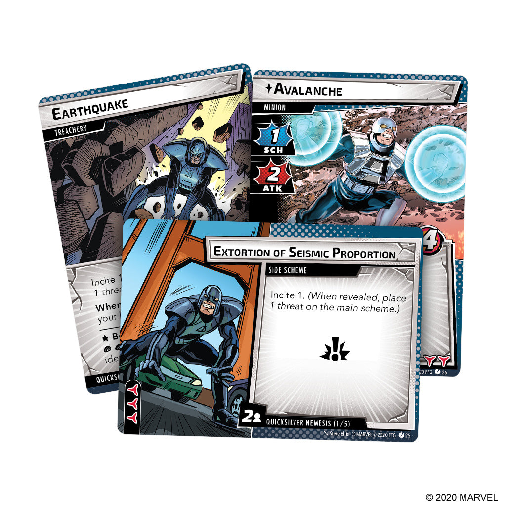 Marvel Champions: The Card Game - Quicksilver Hero Pack | Fast-Paced Superhero Strategy Game | Perfect for Game Nights & Collectors