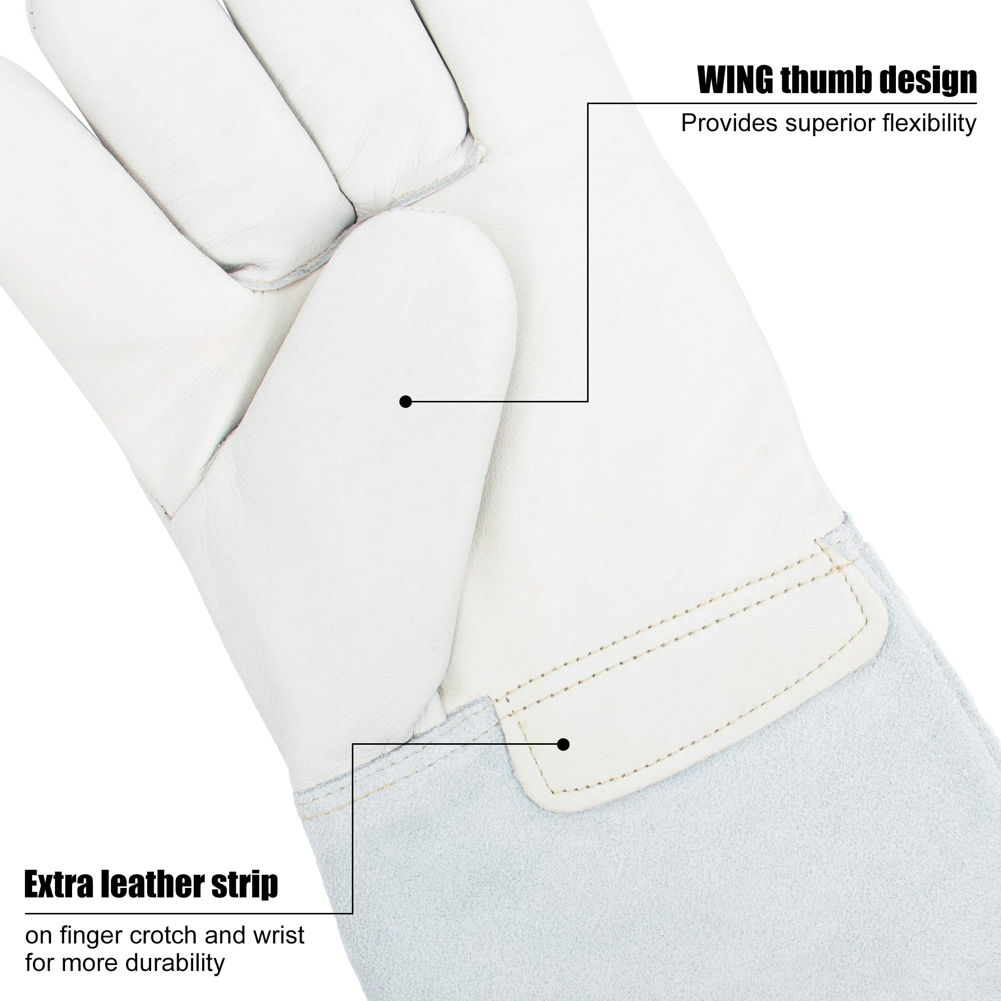 BEETRO Extreme Cold Resistant Gloves -180℃/-292℉ for Dry Ice & Liquid Nitrogen Handling with Sponge & Cotton Lining - Perfect for Lab Work, Cryotherapy, and Industrial Freezer Use