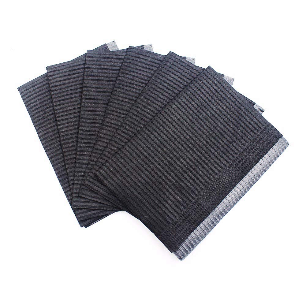 BoChang Disposable Dental Bibs 125Pcs - 3-Ply Waterproof Patient Bibs 13