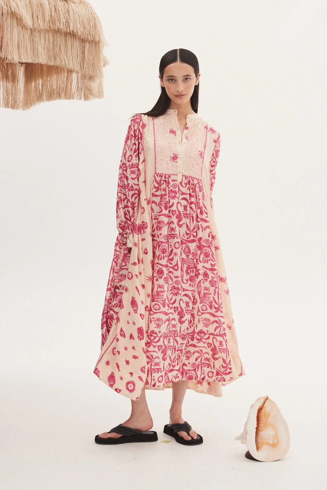 Esmerelda Spliced Midi Dress - Stylish Floral Summer Dress for Women | Perfect for Weddings, Parties & Date Nights