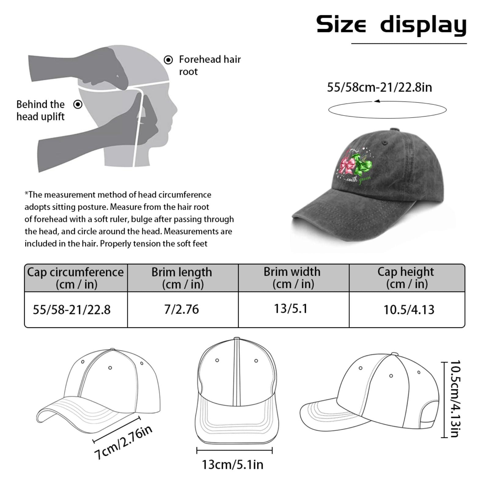 Wicked Funny Halloween Witch Hat - Black Pigment Sun Hat for Men, Cool Golf Hat & Unique Gift for Dad - Perfect for Halloween Costumes, Golf Outings & Themed Parties