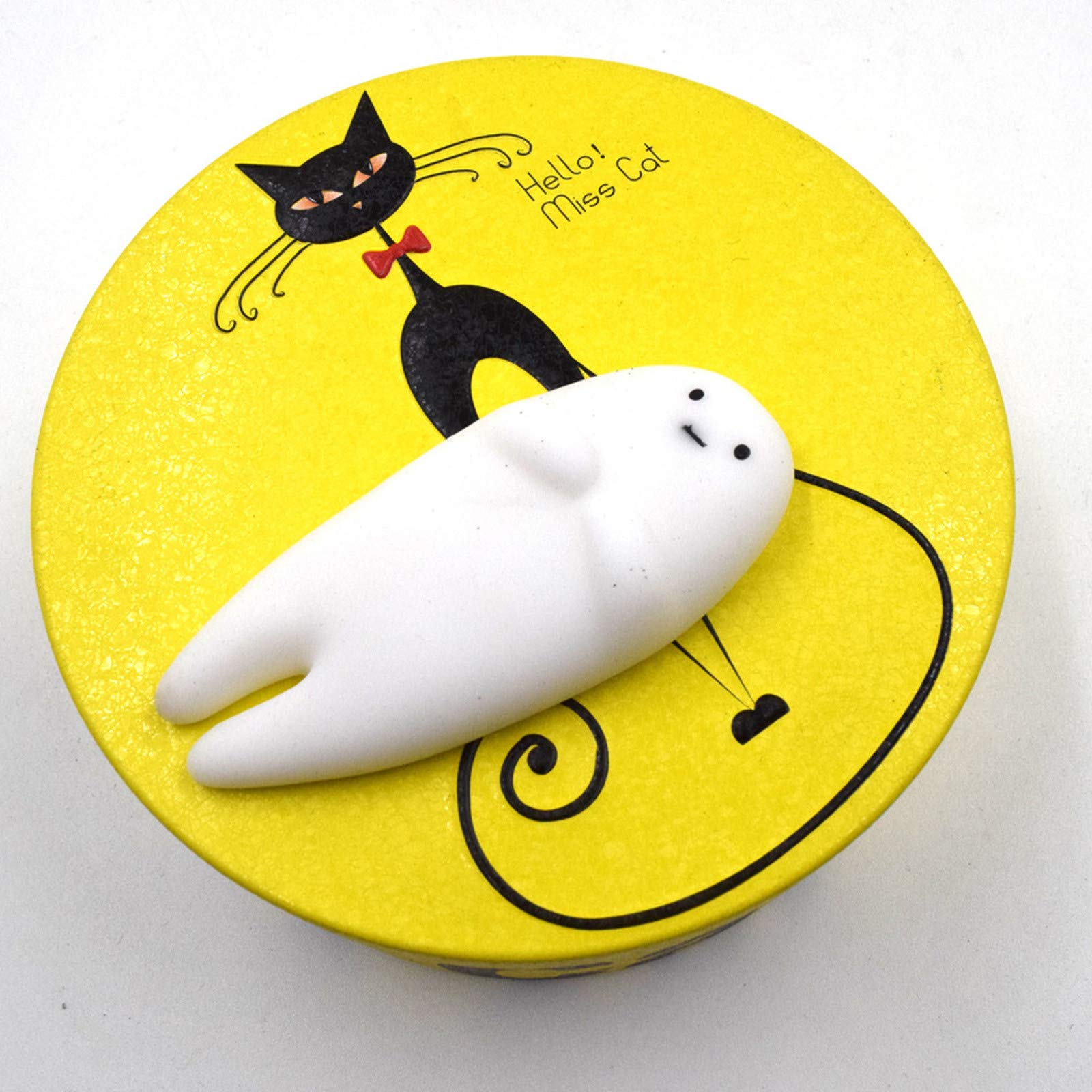 5 Pack Cute Animal Stress Relief Toys - Slow Rising Squishy Fidget Toys for Kids & Adults | Anxiety Relief, Office Desk Decor, Classroom Rewards, Party Favors