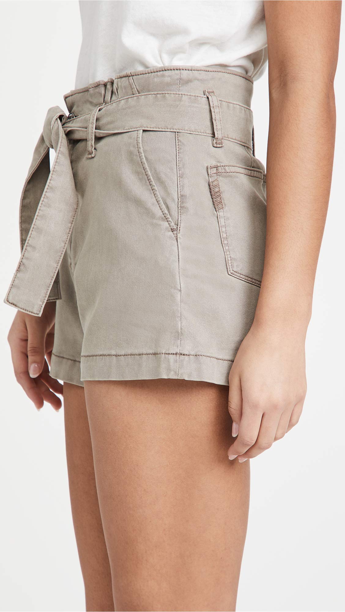 PAIGE Women's Anessa High Waist Pleated Shorts - Casual Summer Denim Shorts for Women | Perfect for Beach, Vacation & Everyday Wear