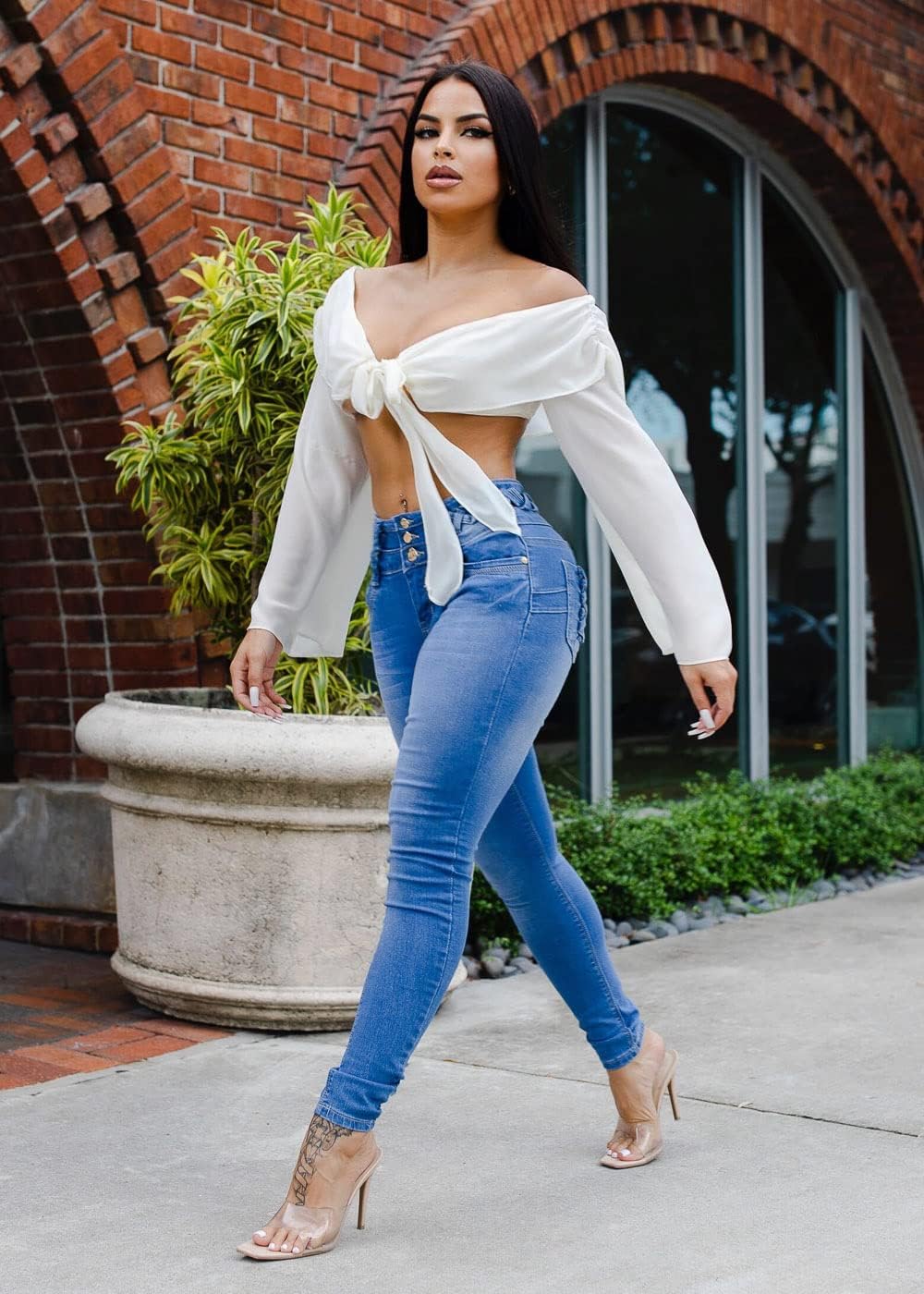 Best Butt Lifting Jeans for Women - High Waisted Skinny Stretch Denim Pants with Booty Lift Technology | Perfect for Date Night, Clubbing & Casual Outfits