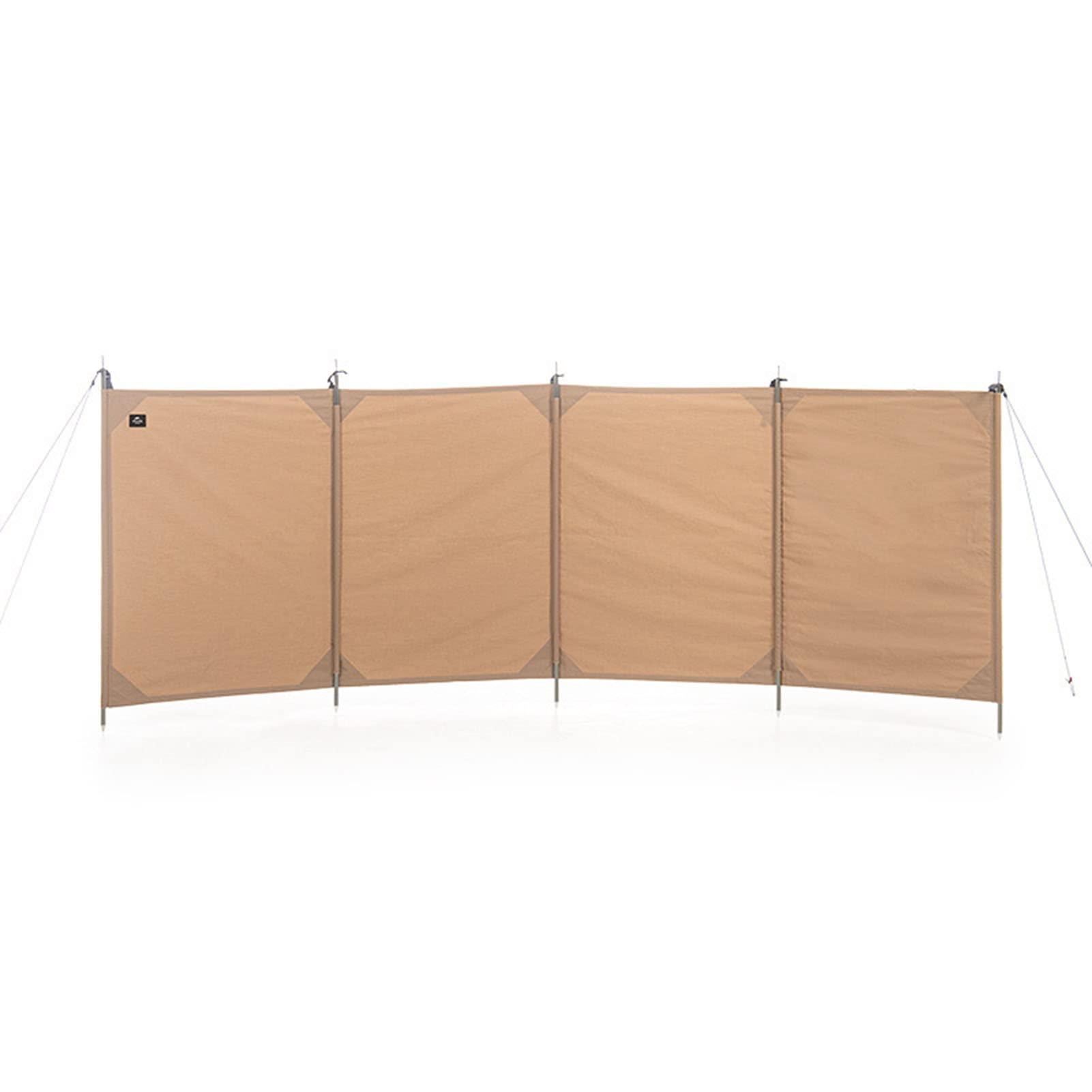 Portable Outdoor Camping Windscreen - Lightweight Cotton Windbreak for Picnic, BBQ & Camping | Stable Wind Protection for Backyard, Beach & Hiking Trips