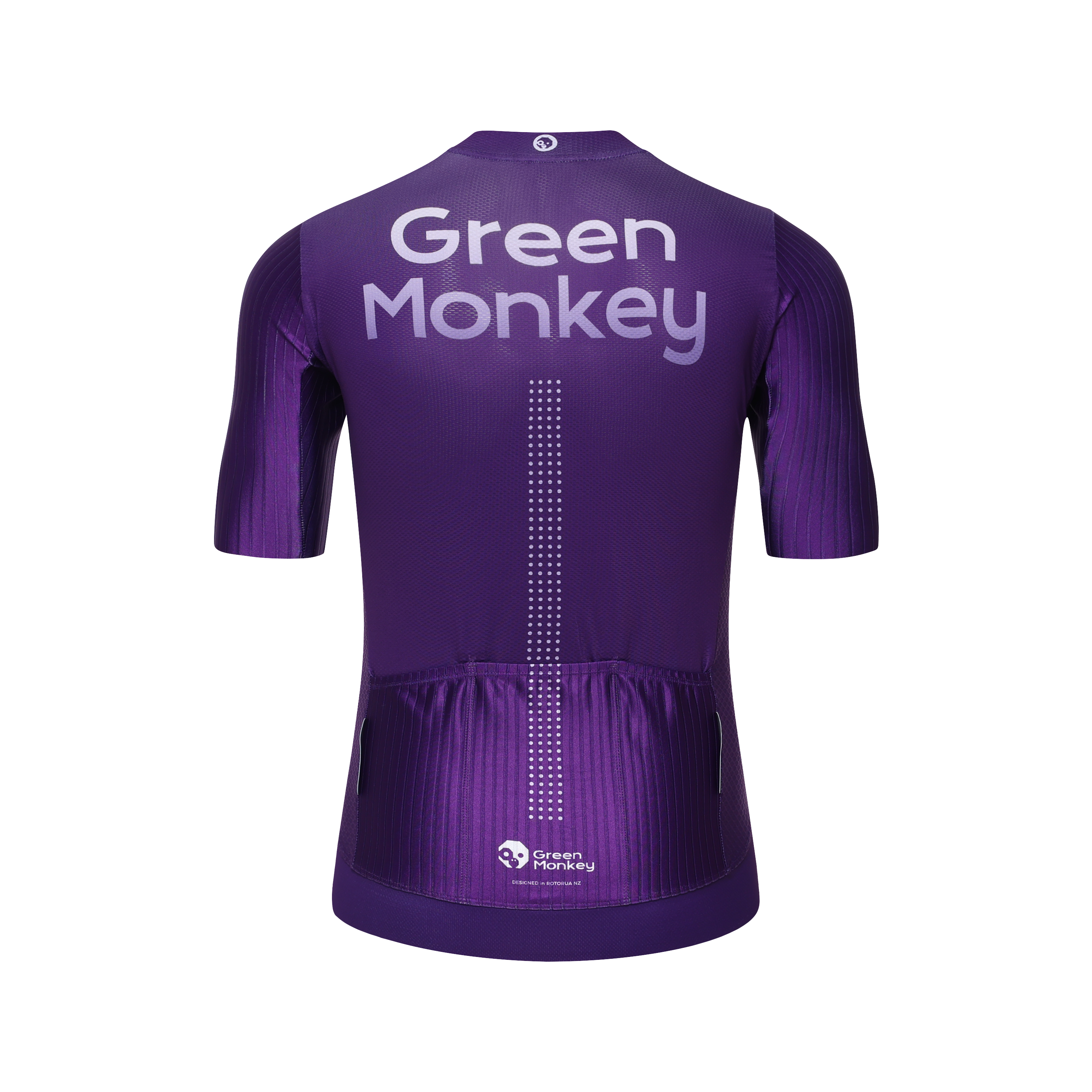 GreenMonkey Purple Podium Jersey - Premium Cycling & Racing Apparel for Men & Women - Ideal for Competitions, Training & Outdoor Sports