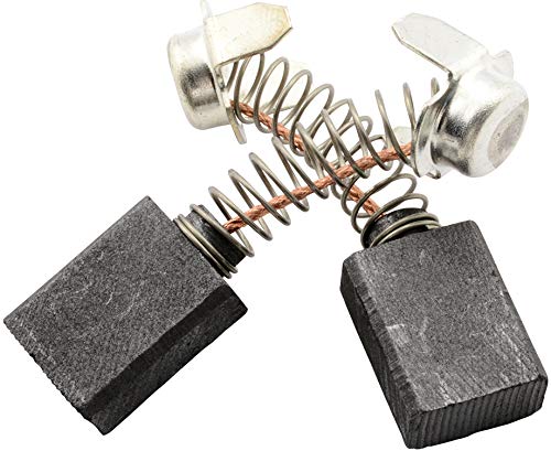 High-Quality Carbon Brushes 0923_Hitachi_C 13 for Hitachi C 13 Power Tools - with Spring, Cable & Connector - Replacement for 999036, 999038 & 999071 - Perfect for Woodworking, Metal Cutting & DIY Projects