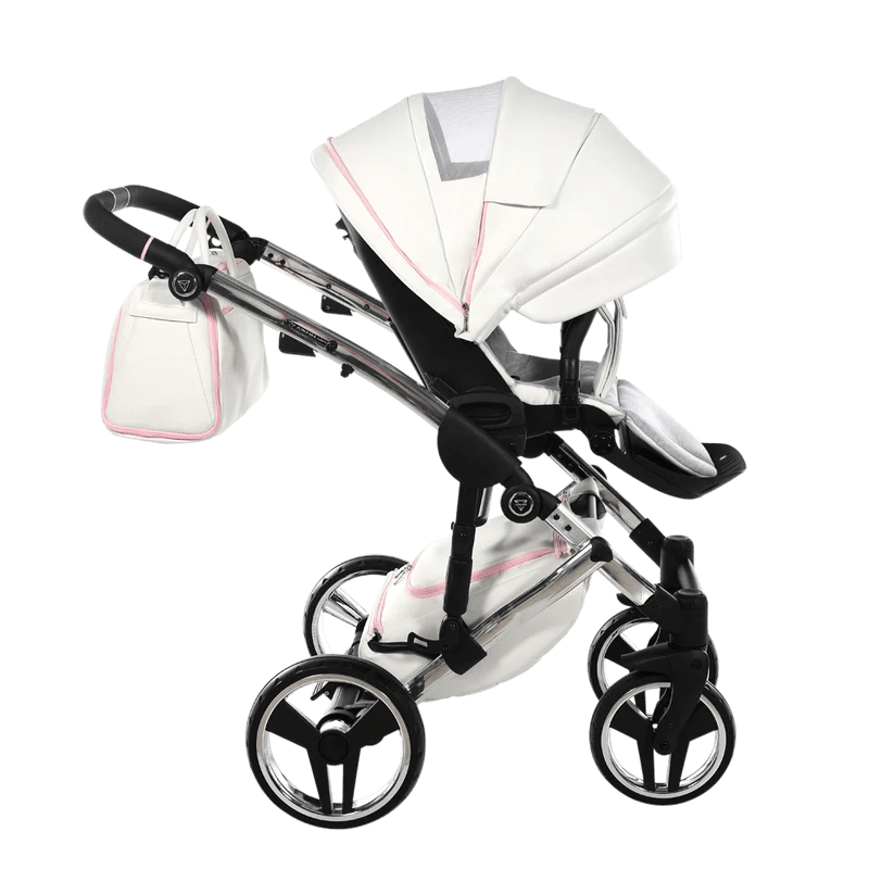 Junama Bonbon Pram Stroller - Lightweight Baby Stroller with Adjustable Canopy & Storage Basket | Perfect for Newborns, Infants & Toddlers | Ideal for Shopping, Travel & Daily Walks