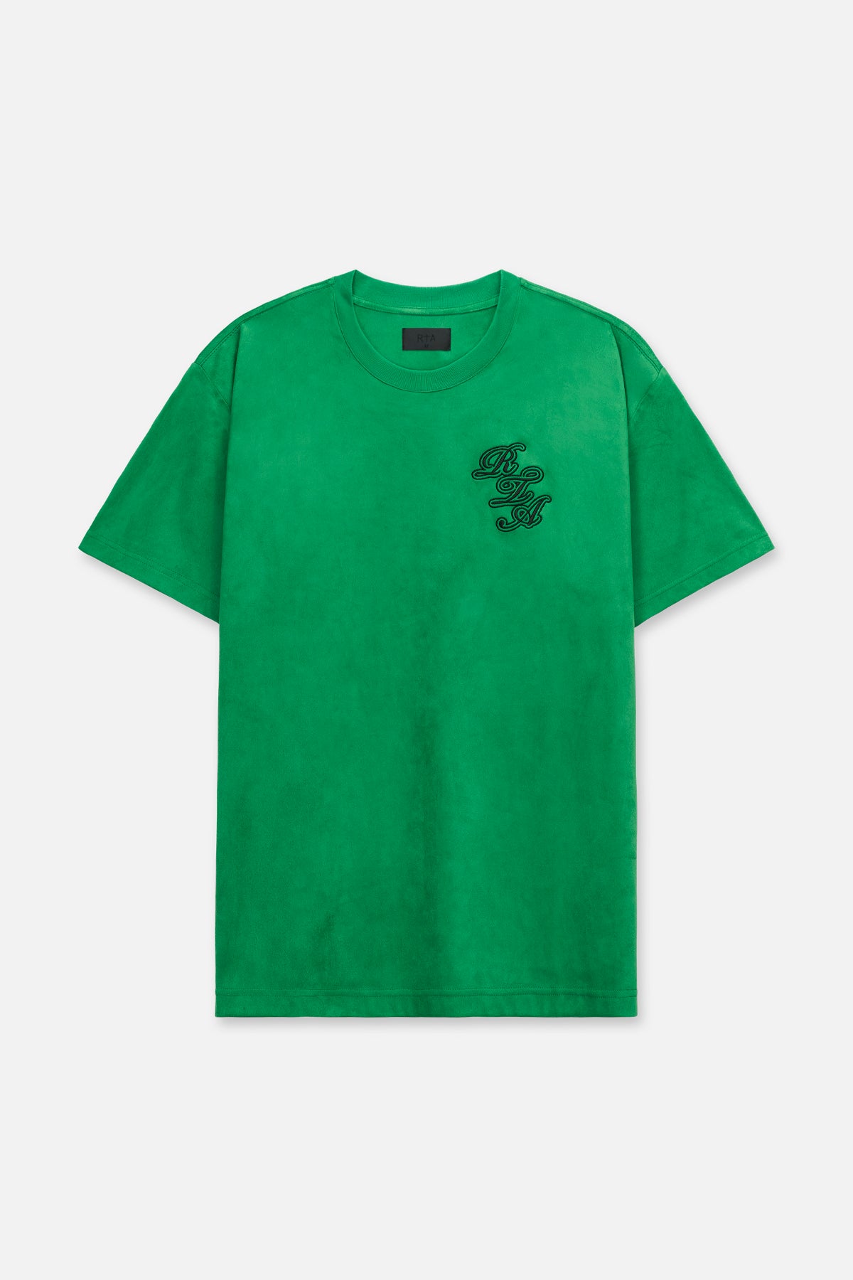 Colin Oversized Short Sleeve T-Shirt for Men - Green Script Logo Graphic Tee | Casual Streetwear, Summer Outfit, Loungewear