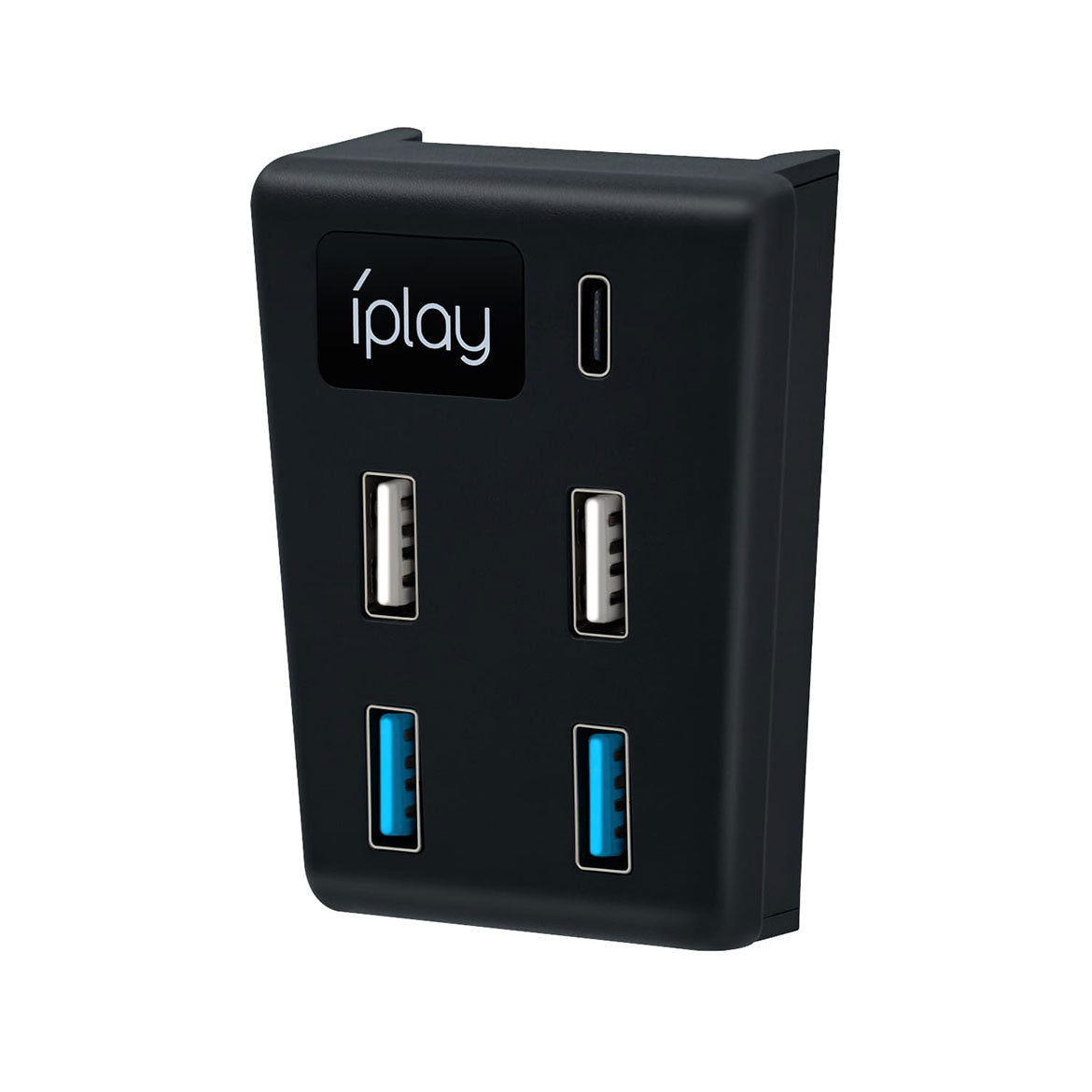 5-in-1 USB Hub for PS5 - High Speed USB 3.0 Splitter with 4K UHD Support - Perfect for Gaming Consoles, PC, Laptop & Home Office (Black, Model HBP 308)