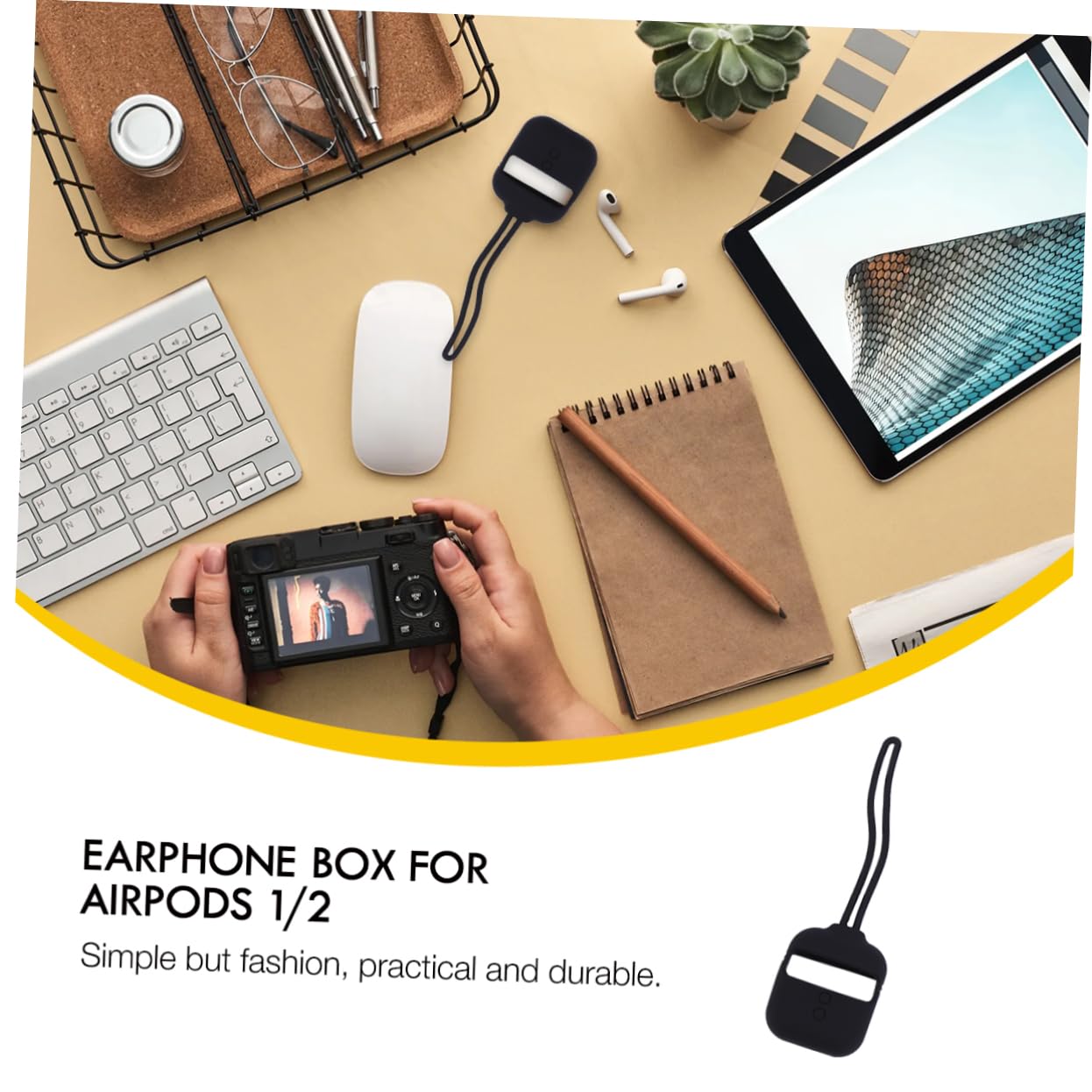 3-Pack Universal Headphone Protective Case - Durable Storage Pouch for Earphones, Earbuds & Accessories - Perfect for Travel, Gym & Daily Use