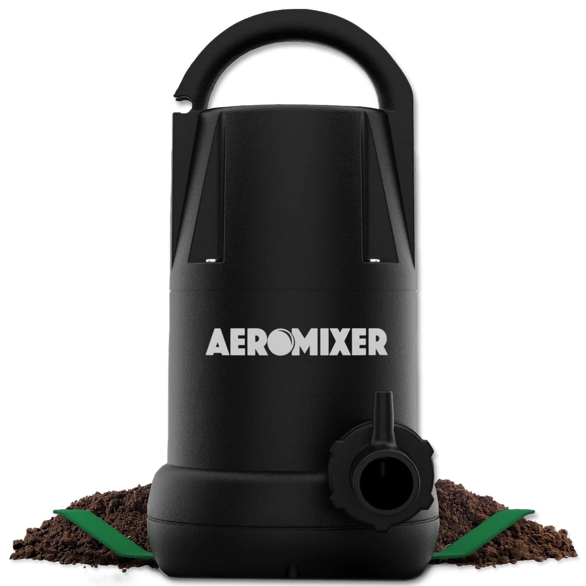3/4 HP AEROMIXER Submersible Water Mixer & Aerator Pump - Heavy Duty for Synthetic Fertilizer, Garden Ponds, Hydroponics | Ideal for Gardening, Aquaculture, Water Features