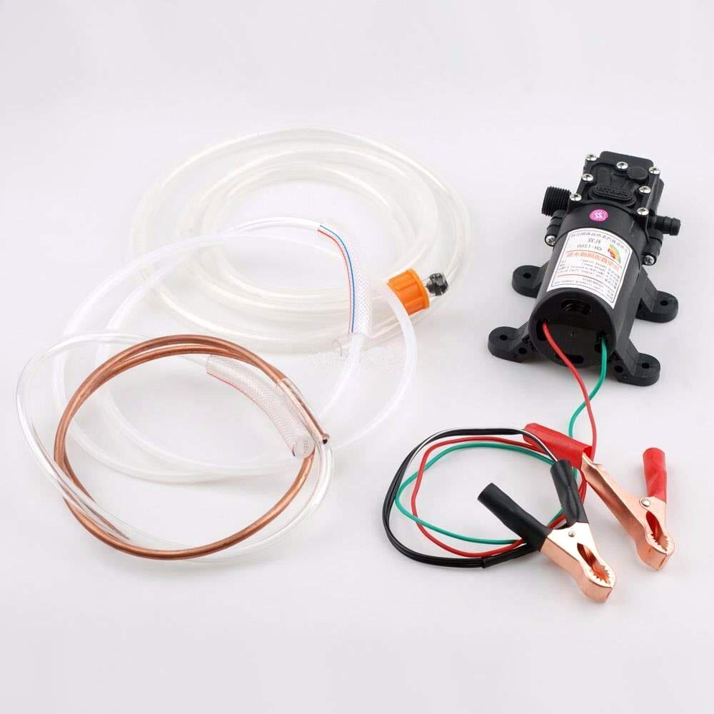 TBVECHI Oil Transfer Pump - High Performance Extractor for Car, Boat & Motorcycle Fluids - Ideal for Engine Oil, Fuel & Hydraulic Fluid Transfer - Perfect for DIY Auto Maintenance & Marine Applications