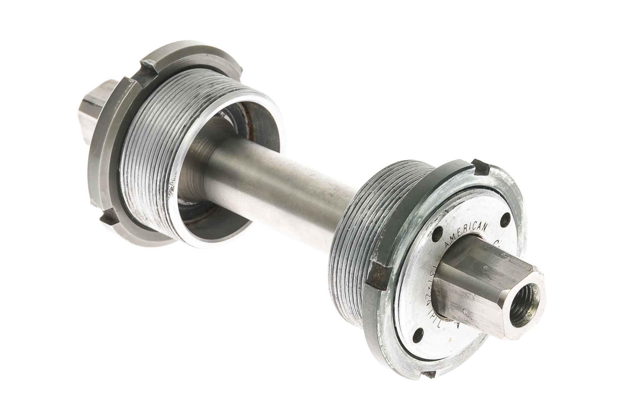 American Classic Threaded Bottom Bracket 68x117mm English Square Taper ISO - Compatible with Road Bikes, Mountain Bikes & BMX for Smooth Pedaling Performance