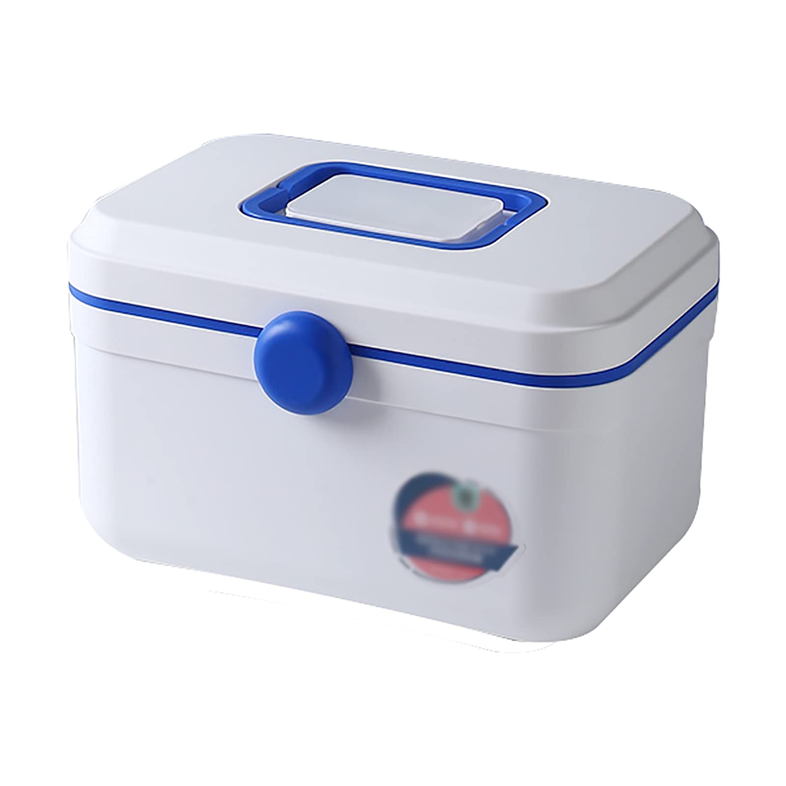 Portable Medical First Aid Kit - Family & Travel Emergency Box for Home & Kids