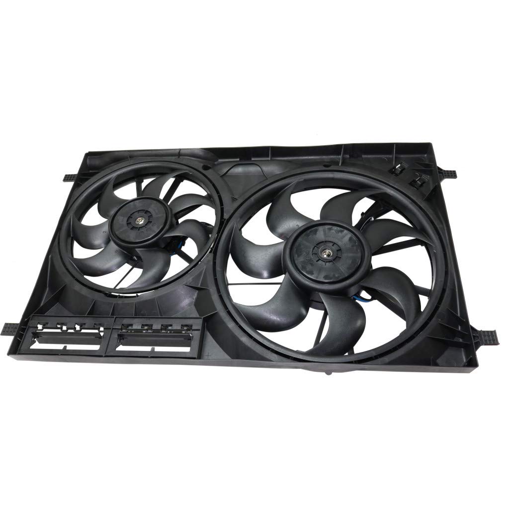 2015-2017 Ford Transit-350 HD Radiator Fan | Dual Fan Replacement for 3.5L & 3.7L Engine | Part #FO3115211 & CK4Z8C607D | Heavy-Duty Cooling for Commercial Vans & Delivery Trucks