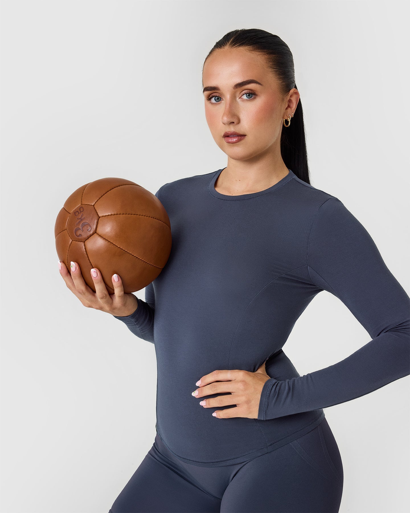 Mellow™ Soft Long Sleeve Top for Women | True Blue | Comfortable Casual Shirt for Everyday Wear, Work & Outings